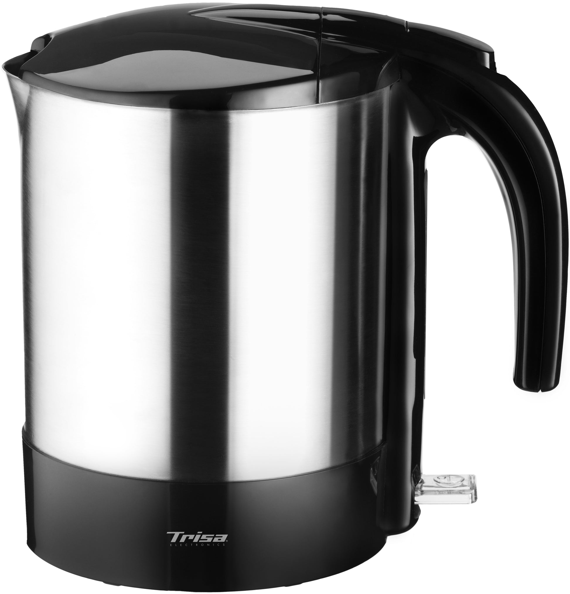 Trisa Comfort Boil Wasserkocher – 1,7 l, Edelstahl, Schwarz, W4875