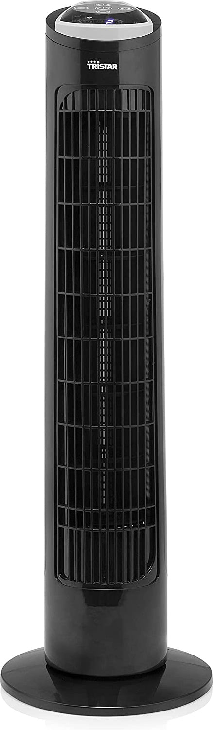 Tristar Turmventilator VE-5865 – 40 W, 3 Stufen, oszillierend, Timer, Fernbedienung, 1441,2 m³/h, 57,1 dB(A)