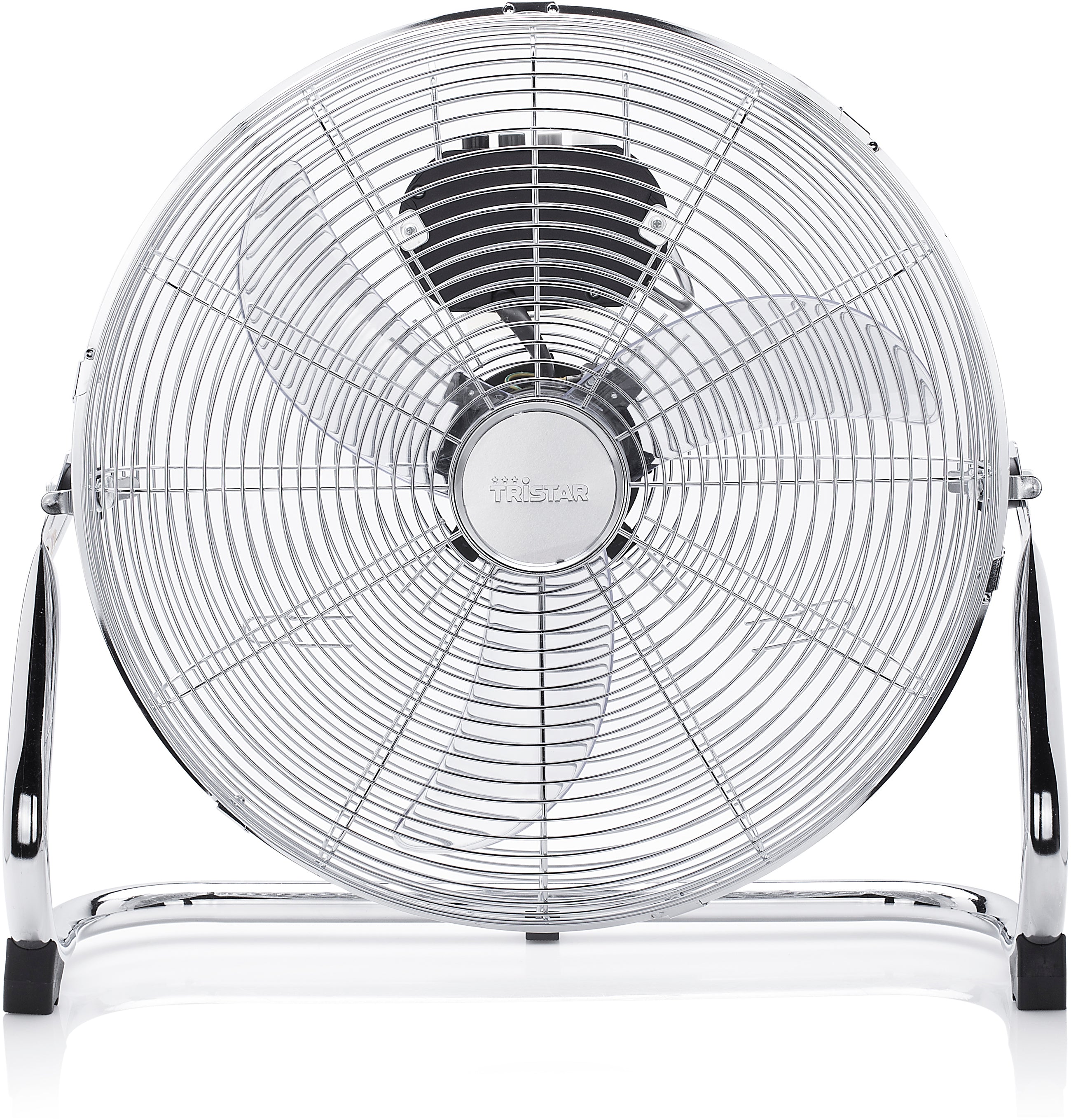 Tristar Bodenventilator – 45 cm, 3 Stufen, 100 W, 61,3 dB, Silber