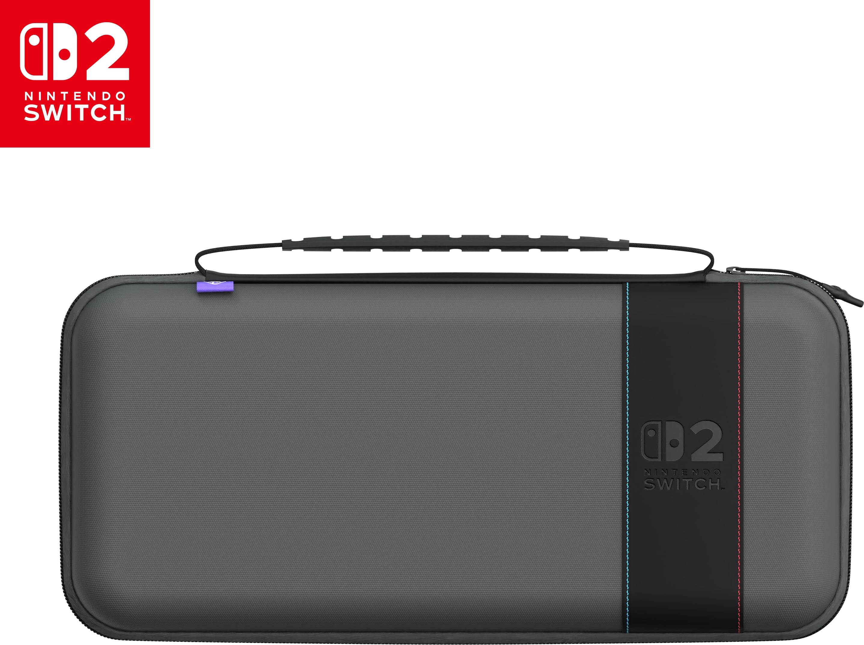 Turtle Beach Reiseetui TBA-8202 – stossfest – für Nintendo Switch 2/Switch/OLED – 300×155×58 mm – anthrazit