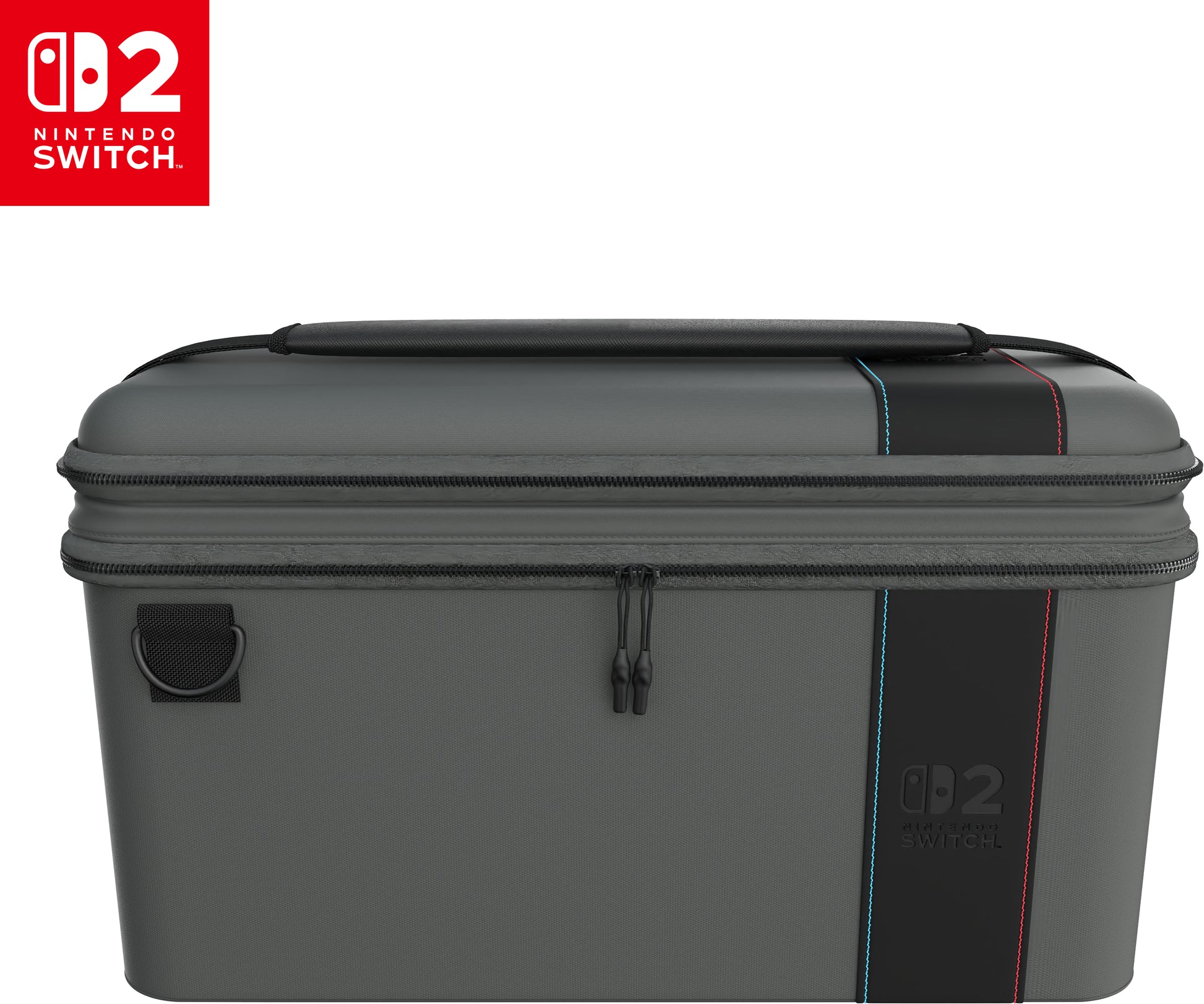Turtle Beach 2-in-1-Etui PlayTrek – für Nintendo Switch 2 – 148×320×203 mm – anthrazit – EVA/Polyester/TPU
