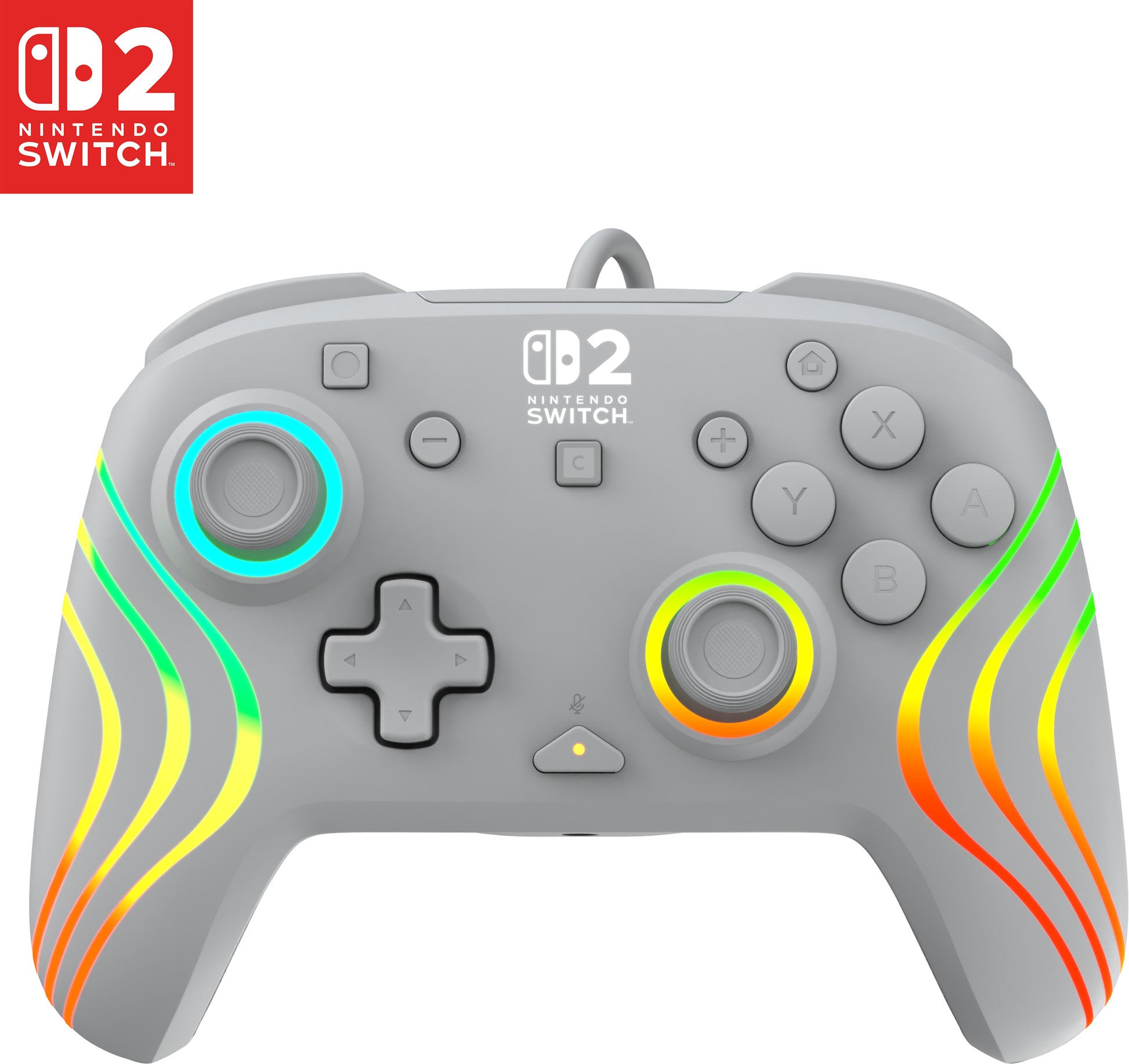 Turtle Beach Afterglow Wave – Gamepad – USB (kabelgebunden) – für Nintendo Switch (inkl. Switch 2 & OLED)