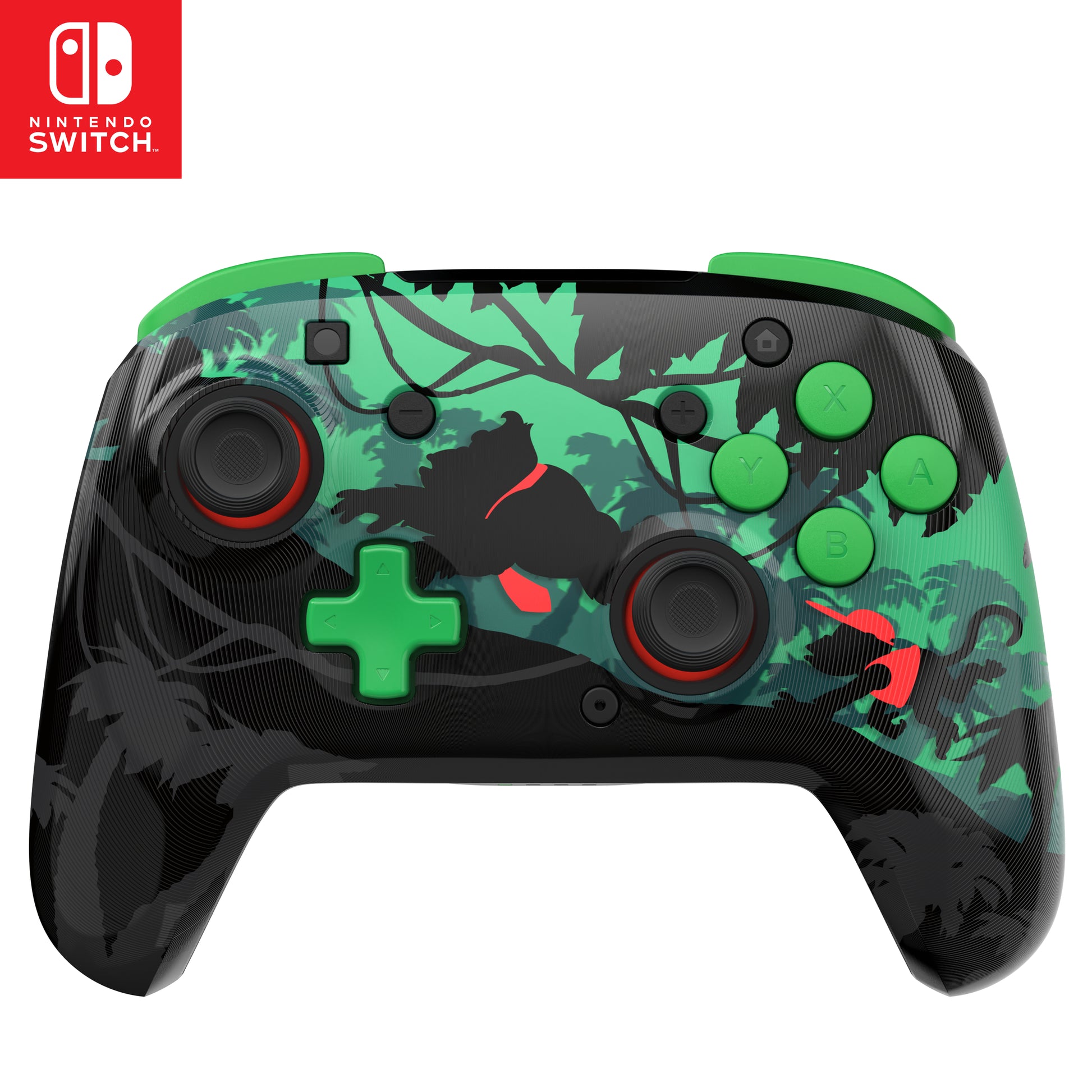 Turtle Beach Rematch (TBC-8101-55) – Gamepad – RF 2,4 GHz, USB, für Nintendo Switch-Familie, Schwarz/Grün