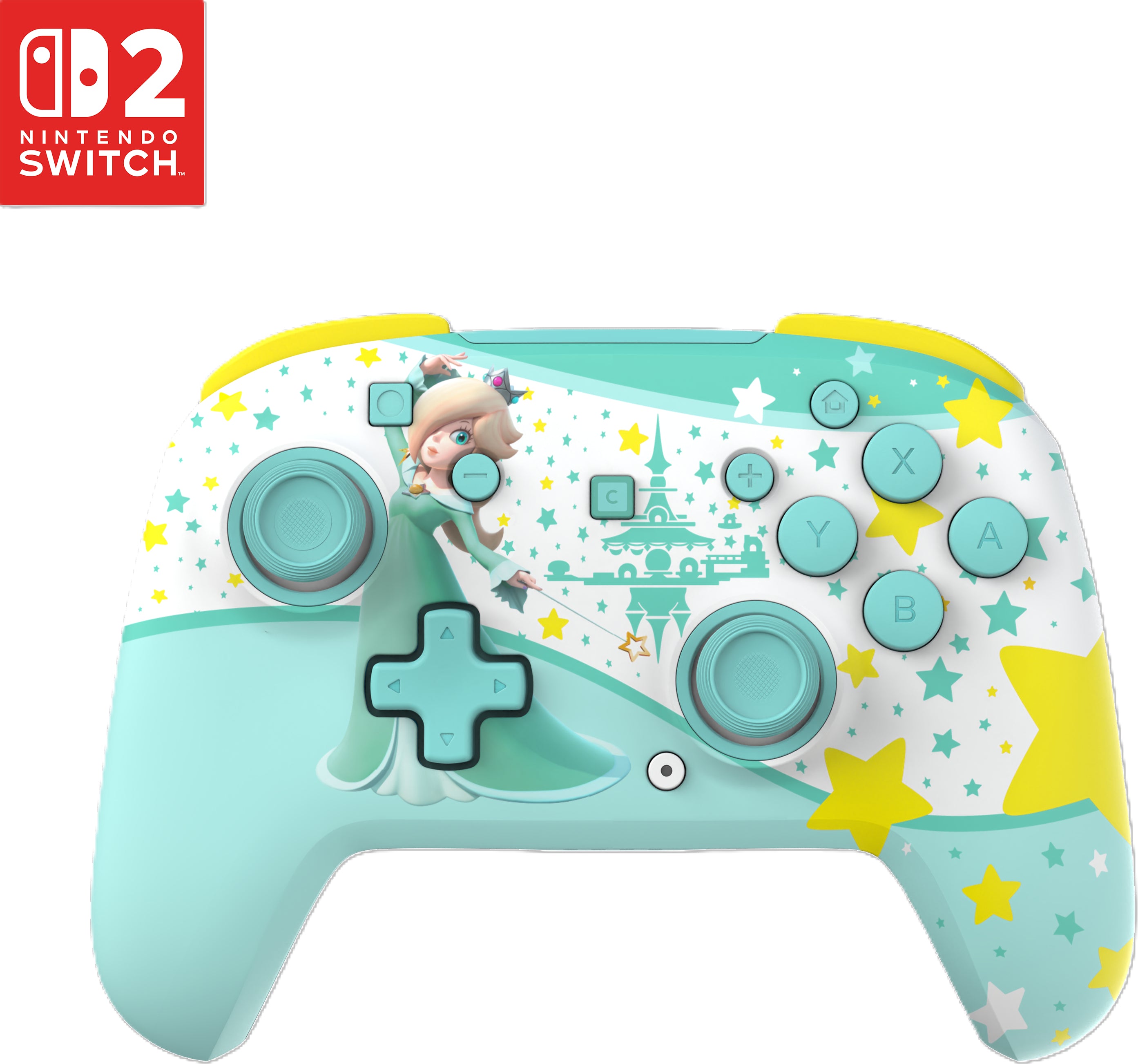 Turtle Beach Rematch – Gamepad – Kabellos, RGB, Bewegungssteuerung – für Nintendo Switch Konsolen – Rosalina