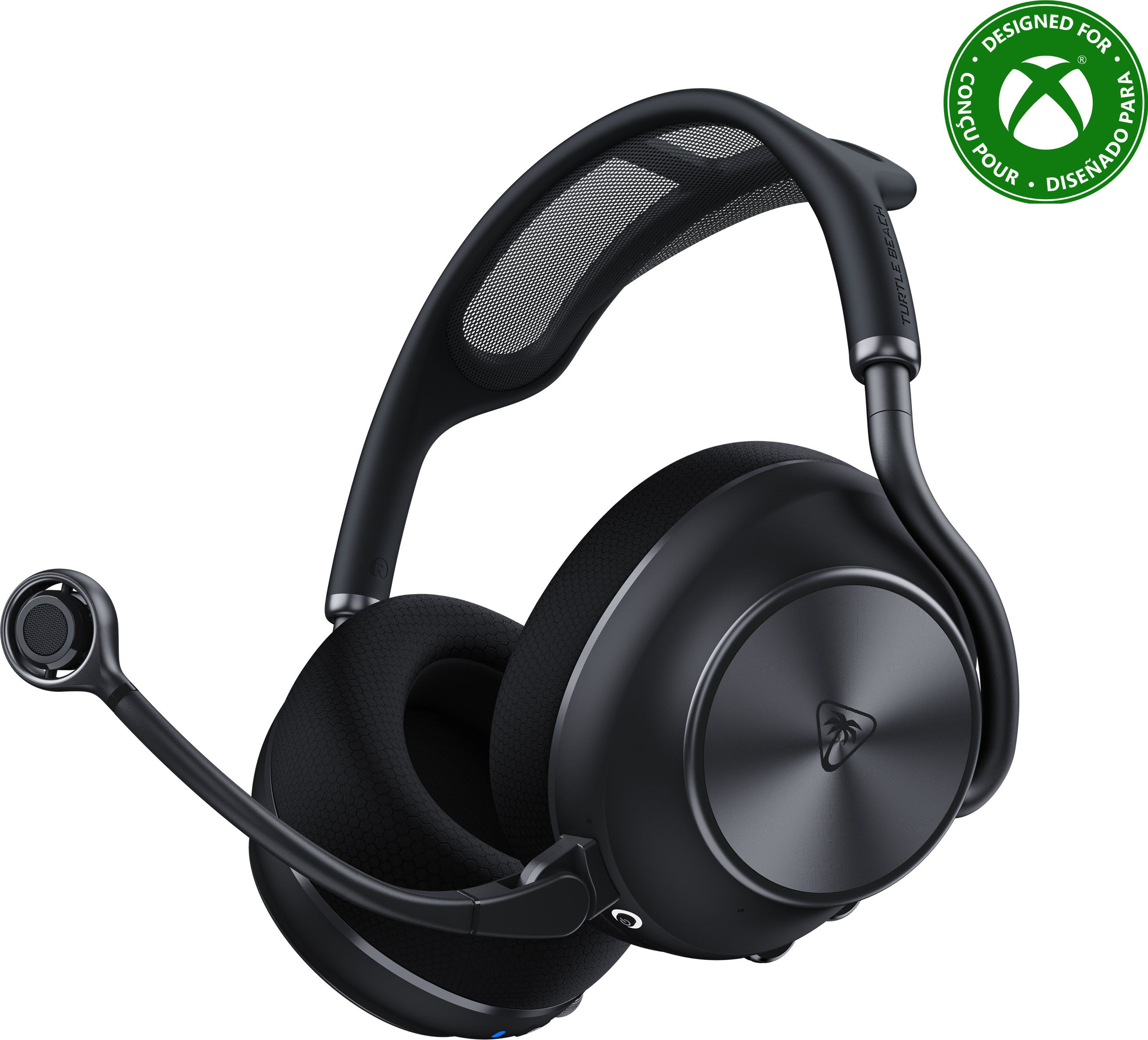 Turtle Beach Stealth Pro II Gaming-Headset – Over-Ear, 2,4 GHz + BT, ANC, mit USB-A-Dongle, für Xbox, Schwarz