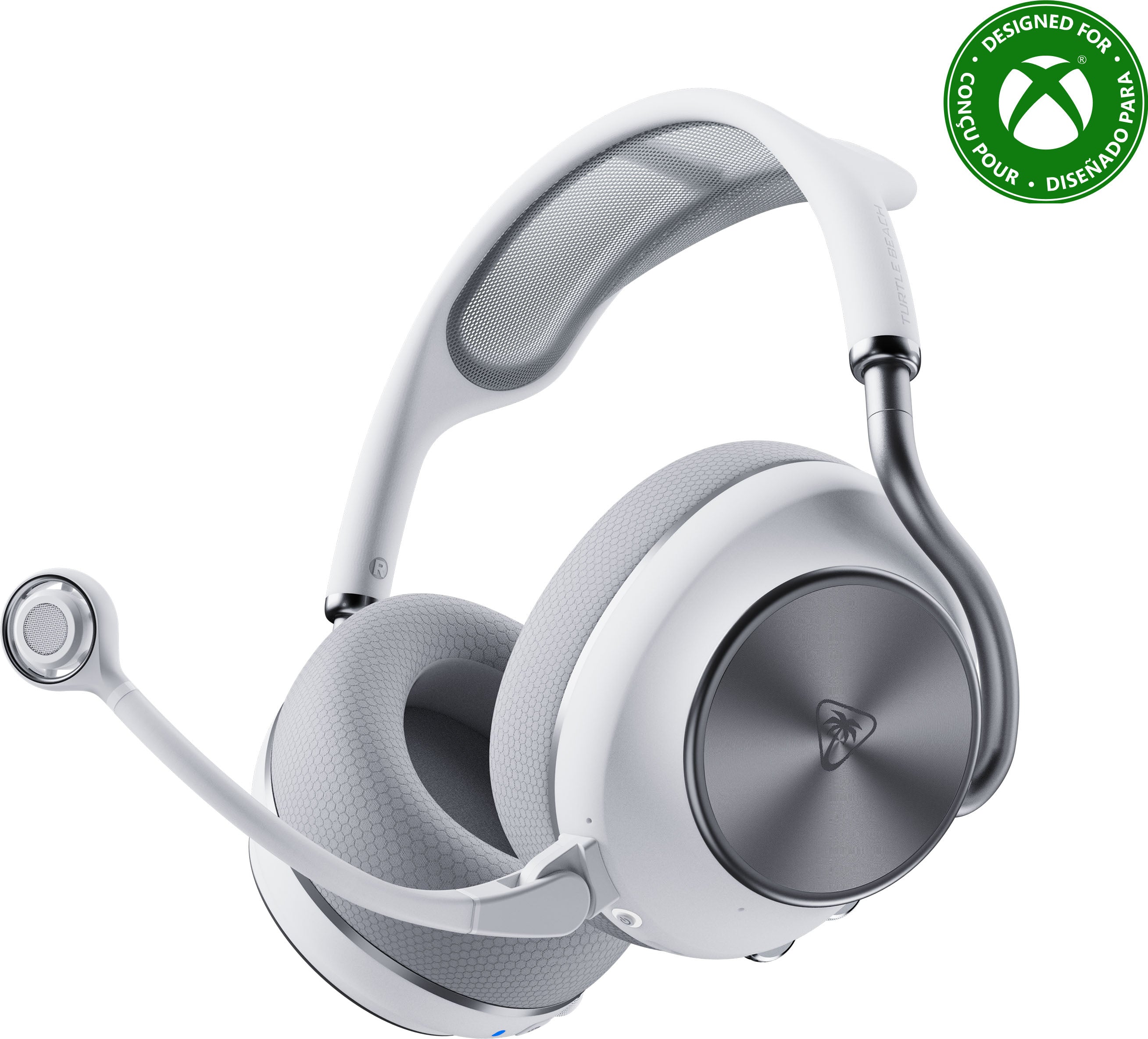 Turtle Beach Stealth Pro II Gaming-Headset – 2,4 GHz, ANC, für Xbox, PC, Weiss, BT 5,3