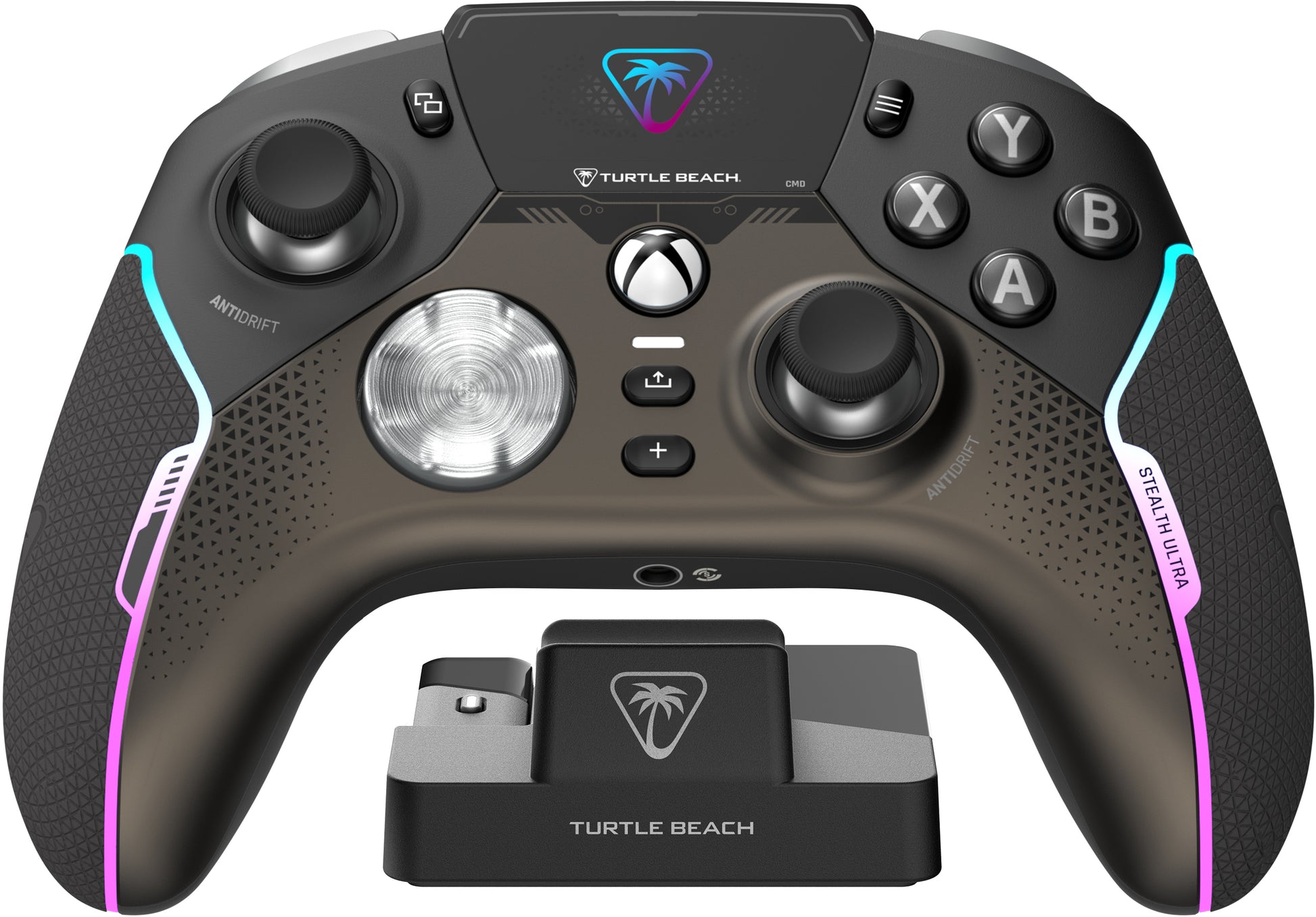 Turtle Beach Stealth Ultra – Gamepad – USB + RF + Bluetooth, Eingebautes Display, für Xbox & PC