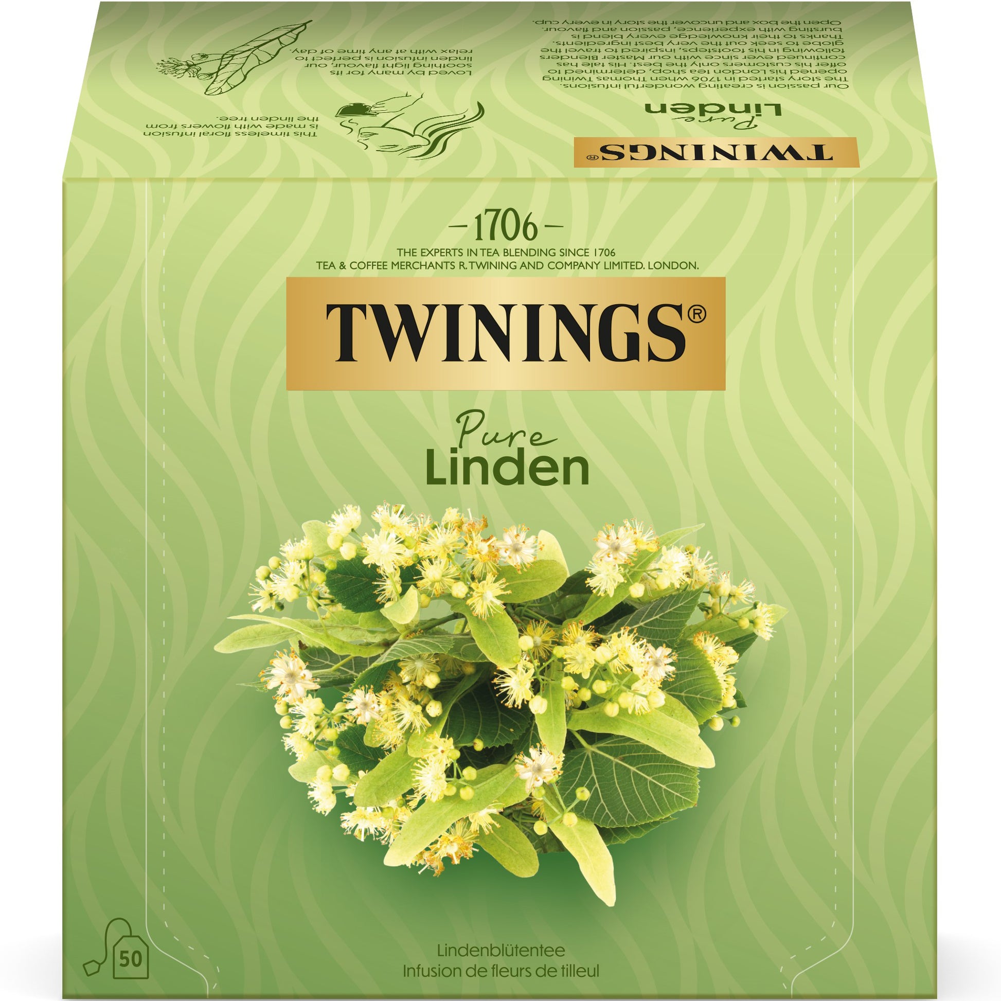 Twinings – Kräutertee Lindenblüten – Teebeutel 50 Beutel