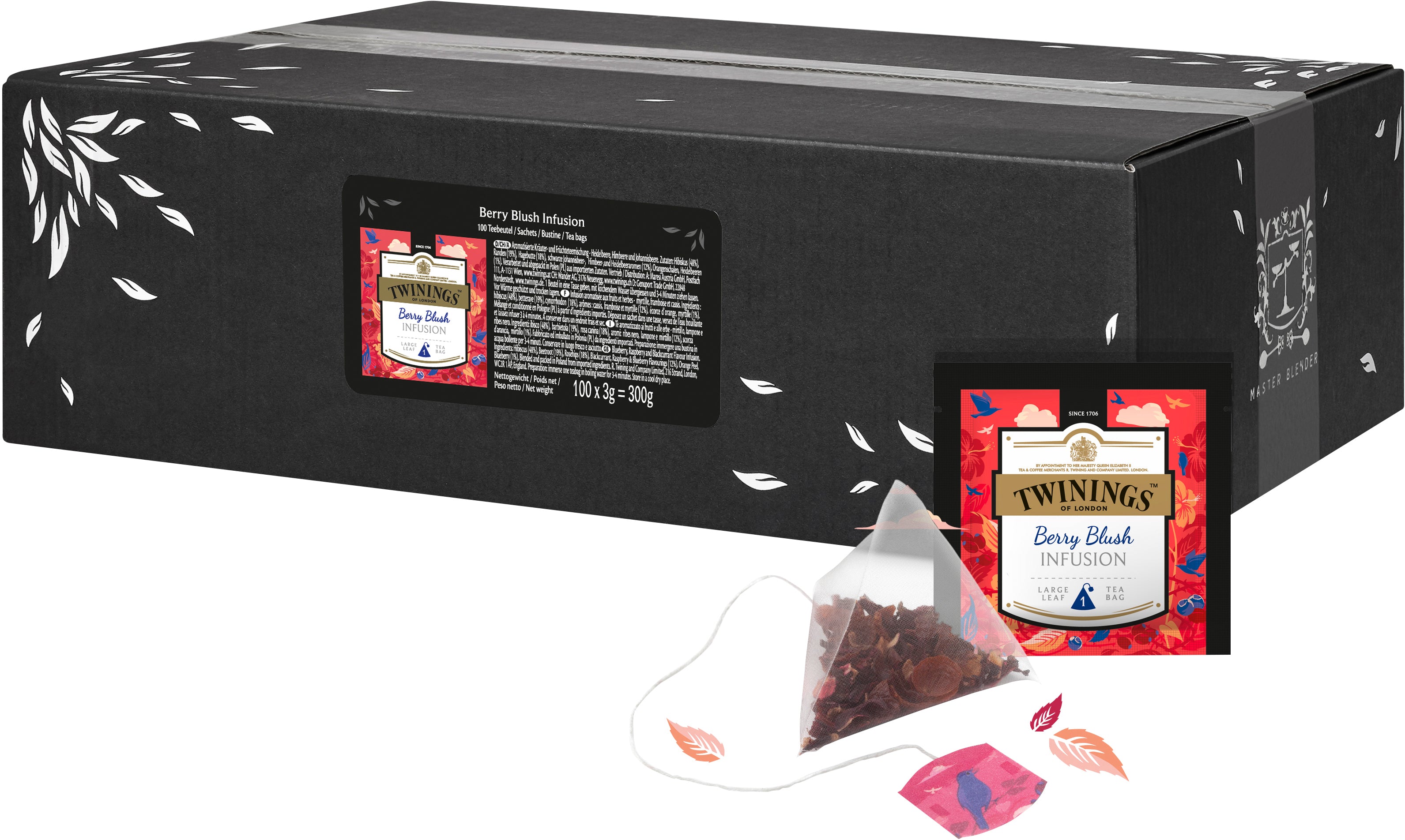 Twinings – Früchtetee Berry Blush – Teebeutel 100 Beutel
