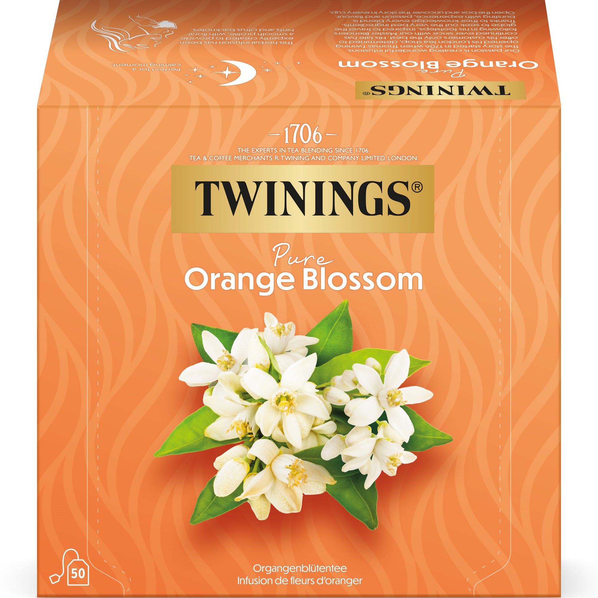 Twinings – Kräutertee Orangenblüten – Teebeutel 50 Beutel