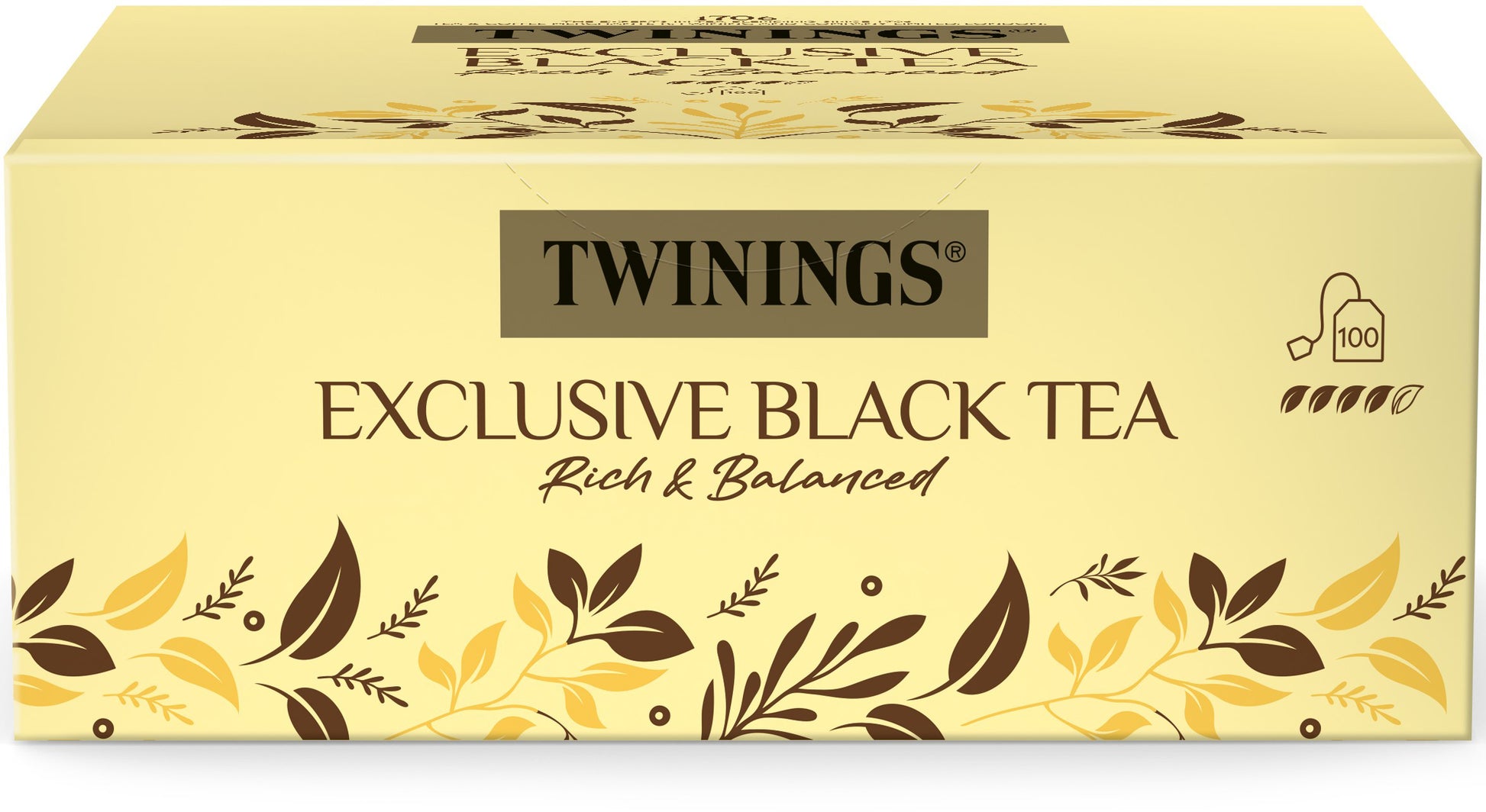 TWININGS Exklusiver Schwarztee – Teebeutel 100 Beutel