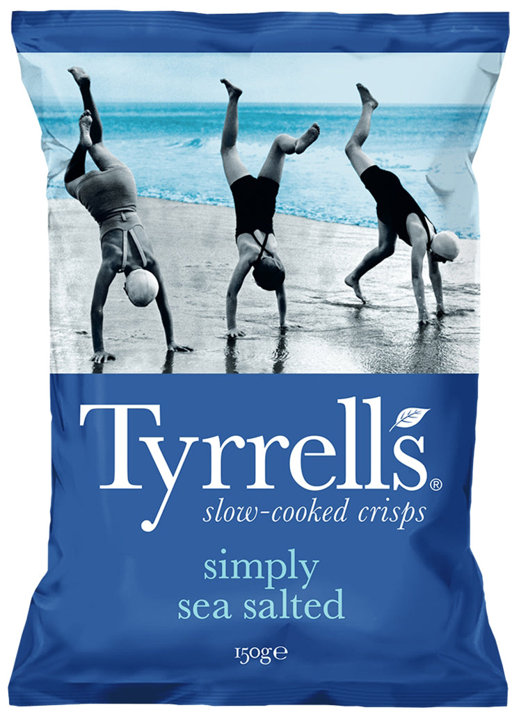 Tyrrells Chips – Meersalz – 150 g