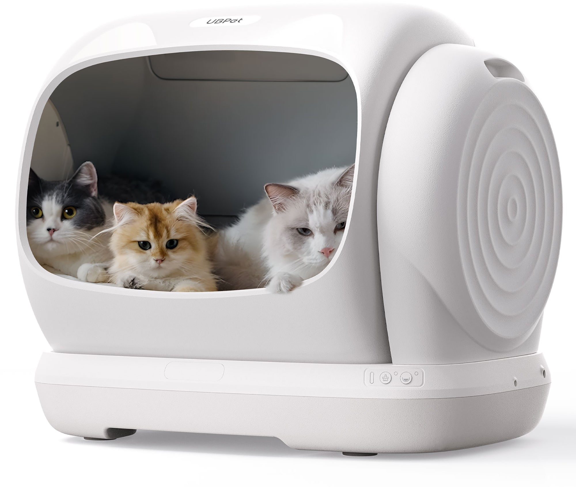 Ubpet Katzentoilette C41 – smart, selbstreinigend, XL, für Katzen bis 13,5 kg