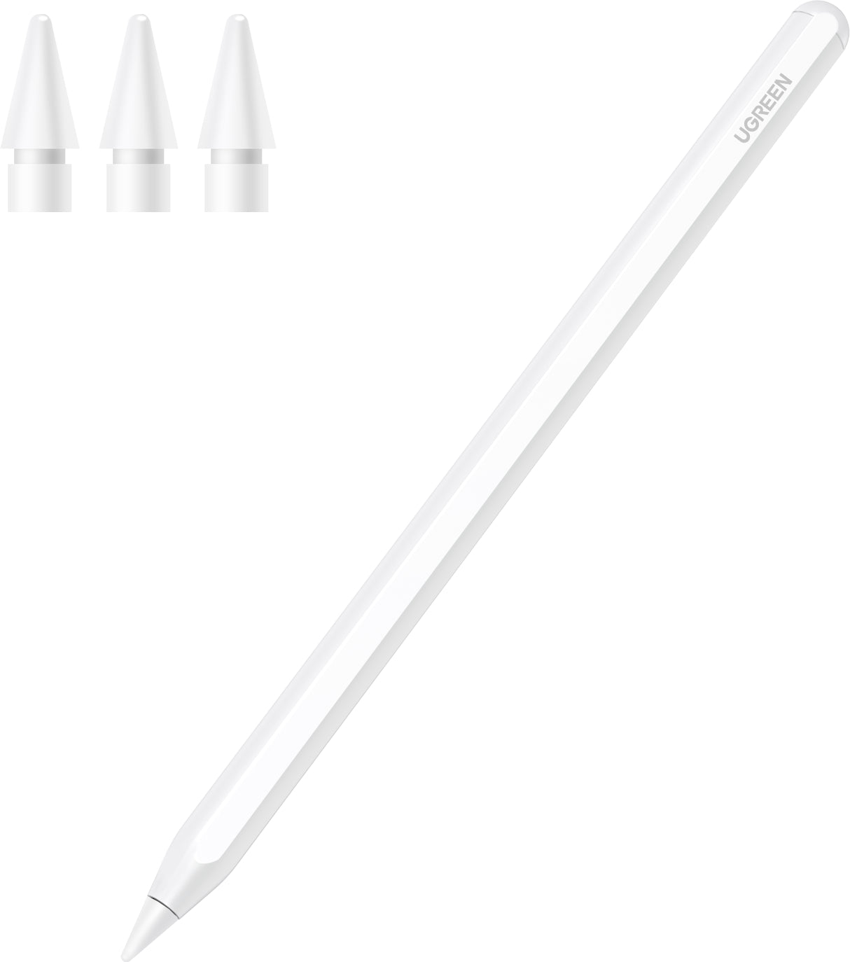 UGREEN Eingabestift für Apple iPad Pro 12,9" (3.–6. Gen), 11" (1.–4. Gen), Air (4.–5. Gen), mini (6. Gen) – magnetisch