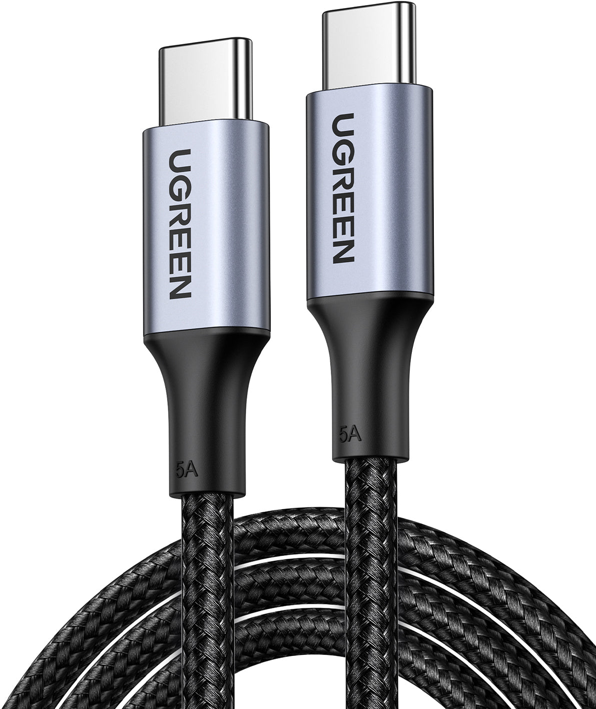 Ugreen USB-C-auf-USB-C-Kabel – 480 Mbit/s – 0,5 m – PD 100 W – für iPhone 15, Galaxy S24 und mehr