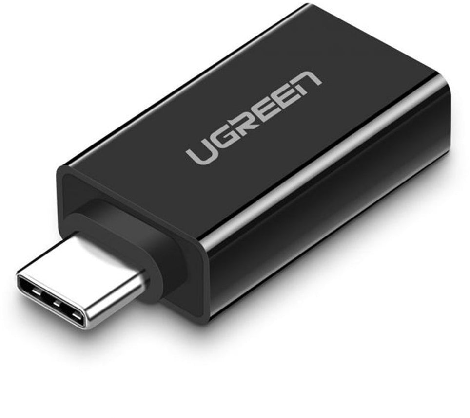 UGREEN 20808 Adapter USB-C zu USB-A – USB 3.2 Gen 1 (5 Gbit/s), 1× USB-A – Schwarz