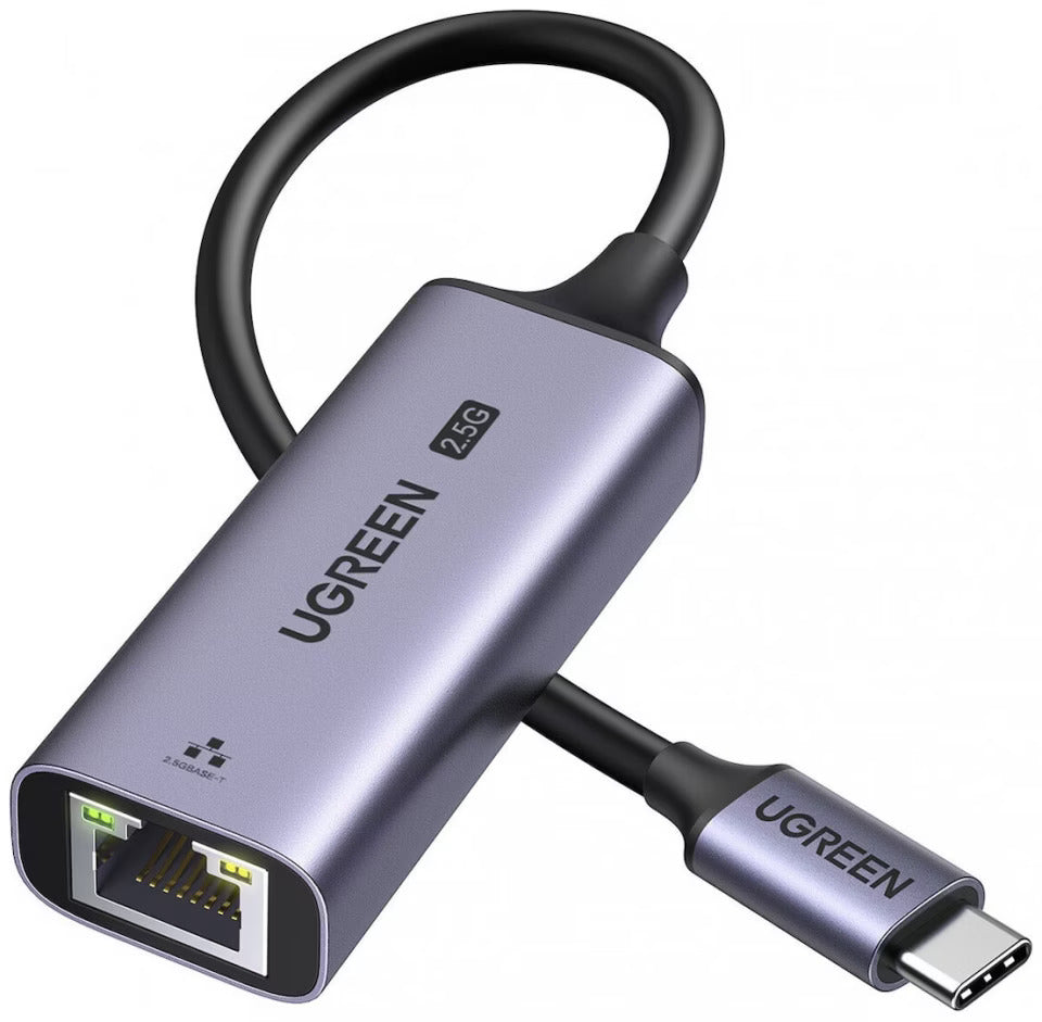 Ugreen 25052 – USB-C zu 2,5G Ethernet-Adapter, RJ-45