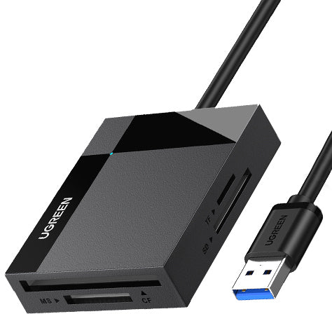 Ugreen 30333 All-in-One Kartenleser – USB, 5'120 Mbit/s – für SD/microSD (TF), CF, MS