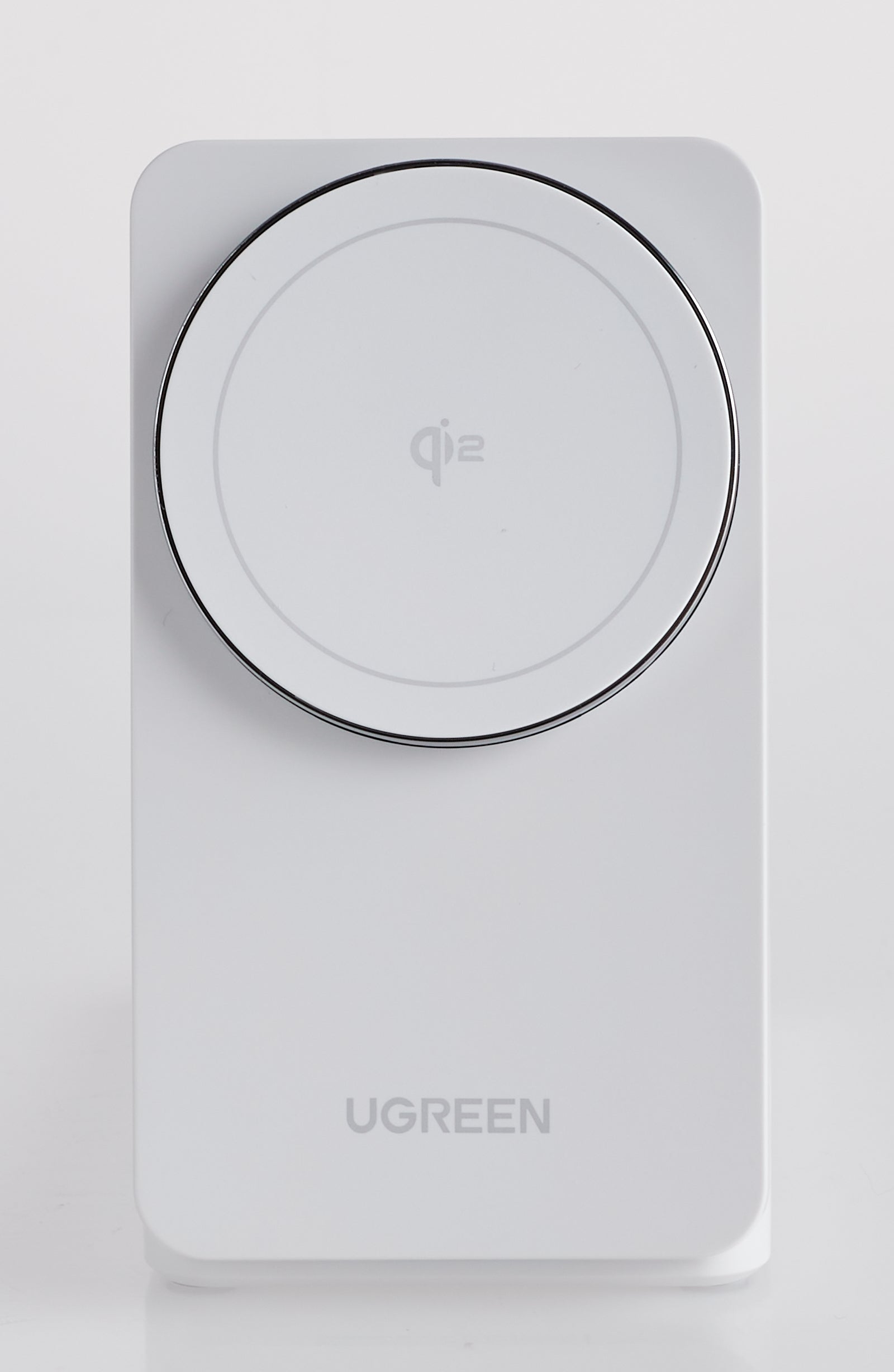 Ugreen 45057 Kabelloses Ladegerät 20 W – Qi2, 2-in-1 für iPhone und AirPods – Weiss