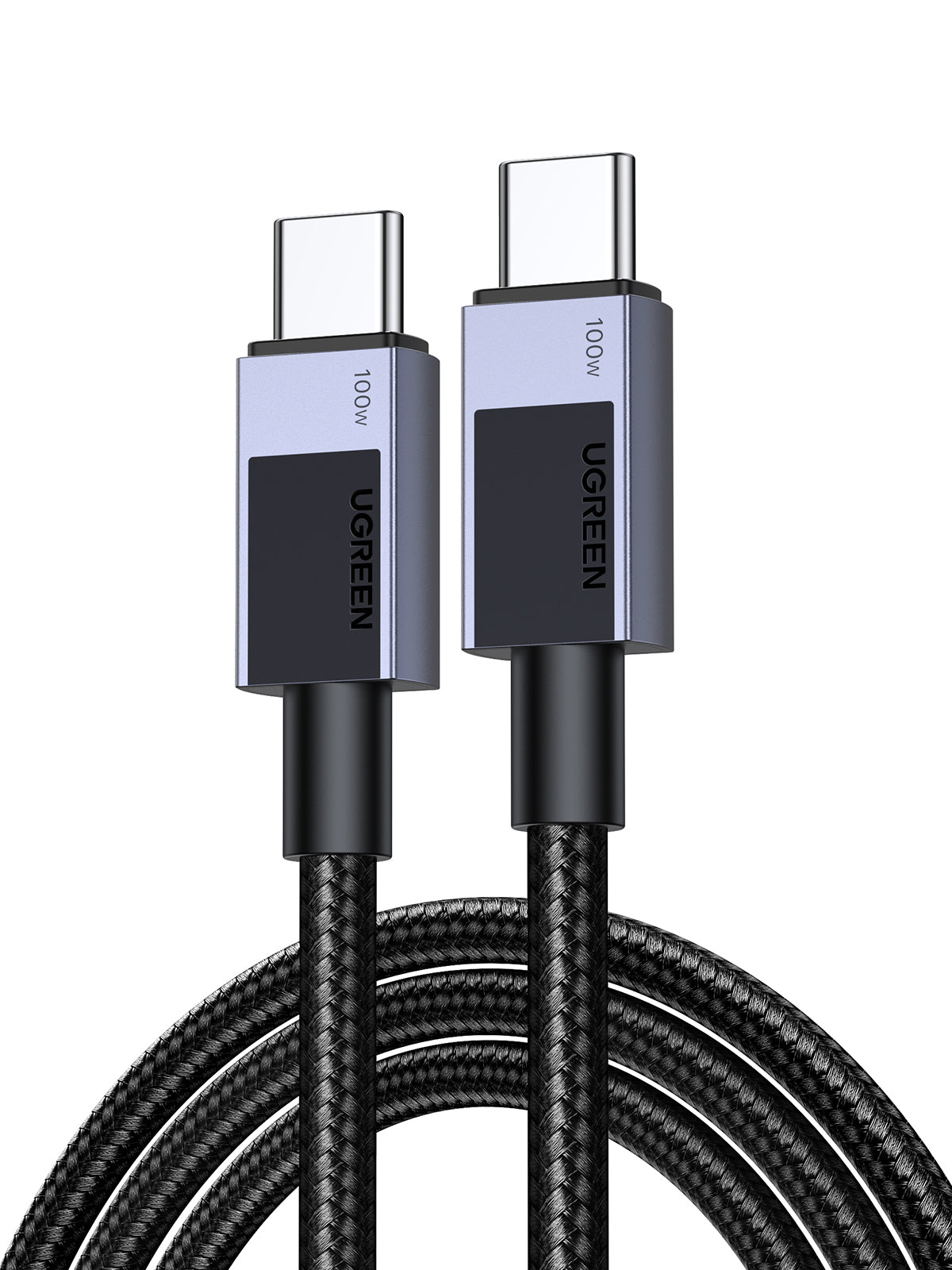 Ugreen USB-C auf USB-C Kabel – USB 2.0 (480 Mbit/s) – 3 m – PD 100 W – Geflochten – für iPhone 15 und mehr
