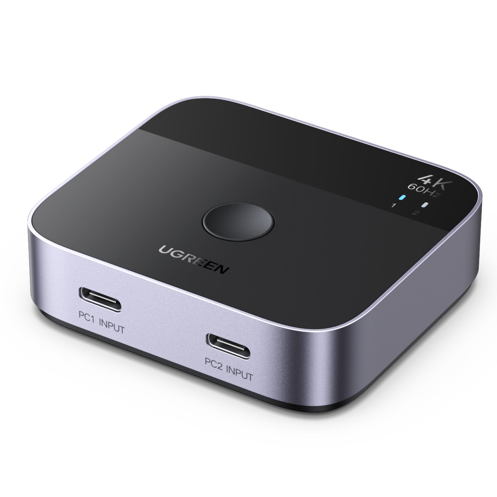 Ugreen USB-C Switch, USB-C zu HDMI – 4K (3840 × 2160) @ 60 Hz, 2× USB-C zu 1× HDMI, für USB-C (DP Alt Mode)
