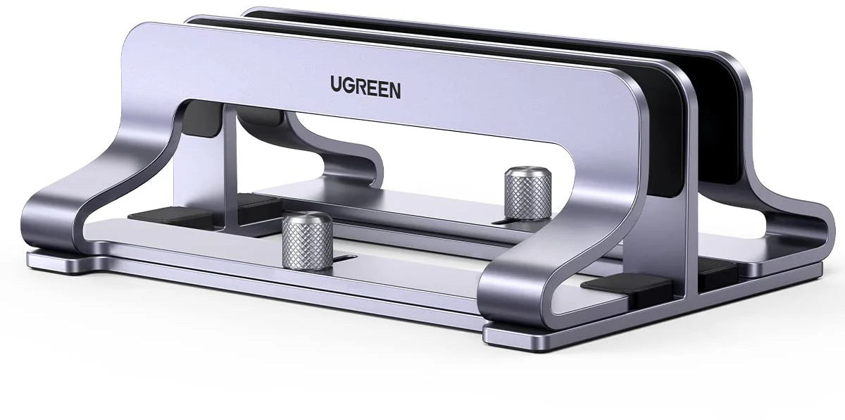 UGREEN Laptop-Ständer – bis 17,3", Aluminium, rutschfeste Silikonpads – Grau