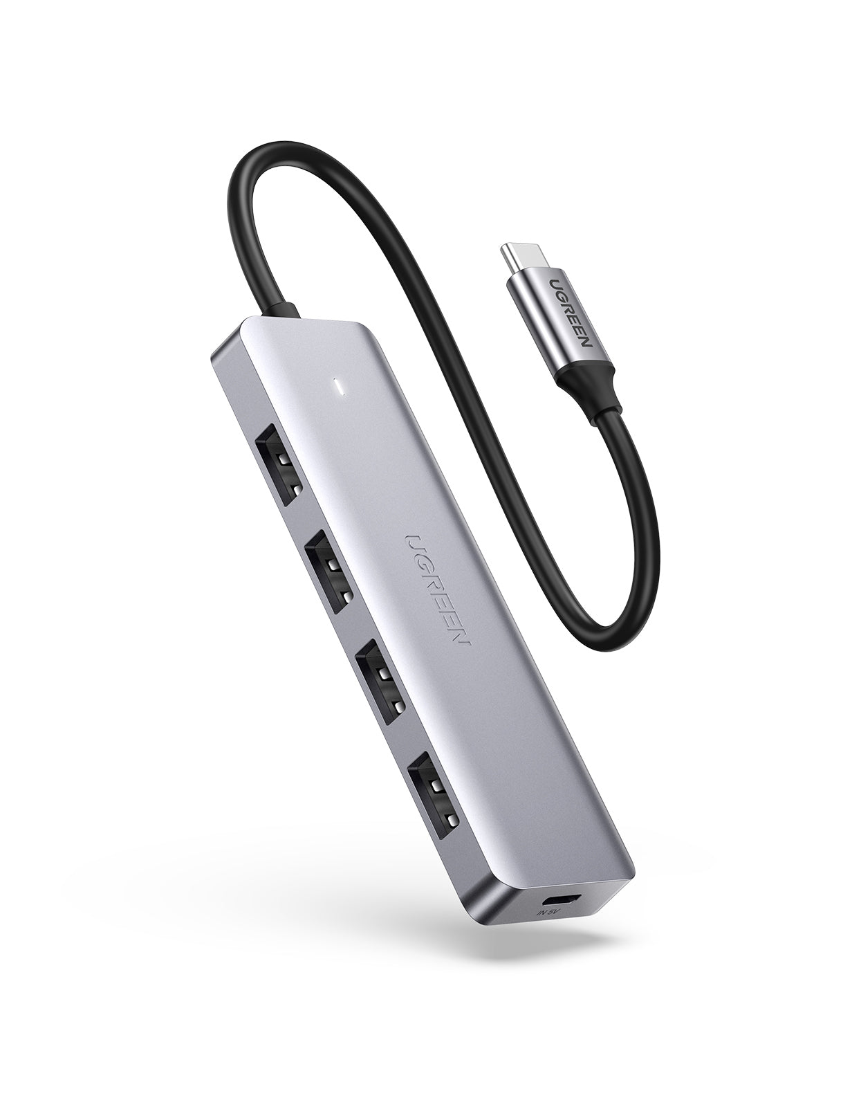 Ugreen 70336 USB-Hub – USB-C, 4× USB-A, für Samsung/Huawei/LG