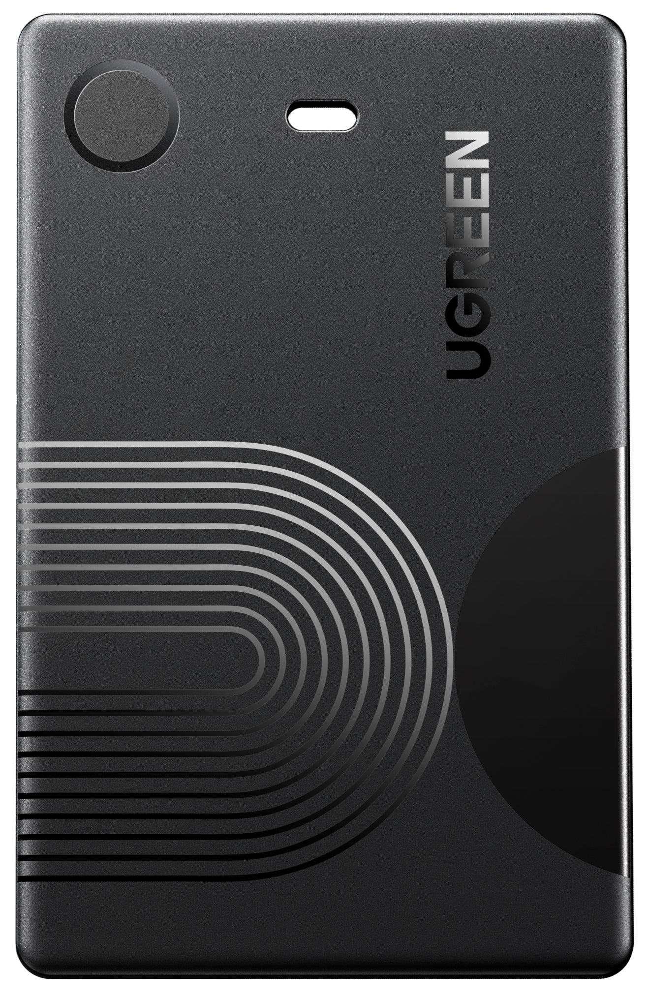 UGREEN Finder Slim Card 3 – Schwarz, für iPhone