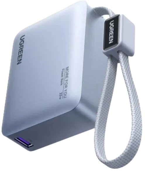 Ugreen Nexode Pro Powerbank 10'000 mAh – 33 W PD, 1× USB-C, 1× USB-A
