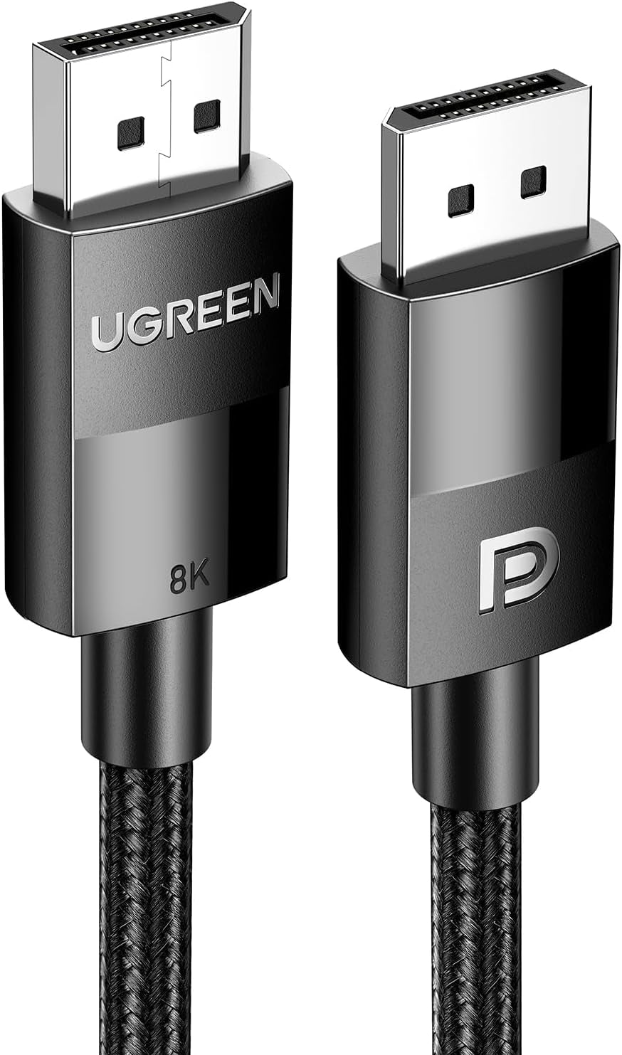 Ugreen DisplayPort Kabel DP 1.4 8K 60 Hz – 1,5 m – HDR, geflochten