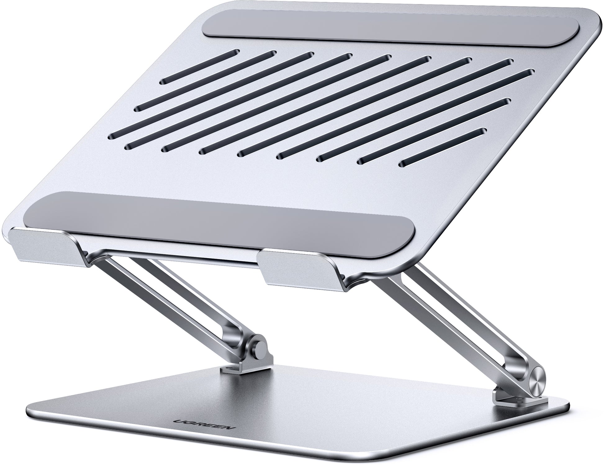 Ugreen Laptop-Ständer – für MacBook Pro und Air, bis 17,3" – Aluminium, 360° drehbar – Silber