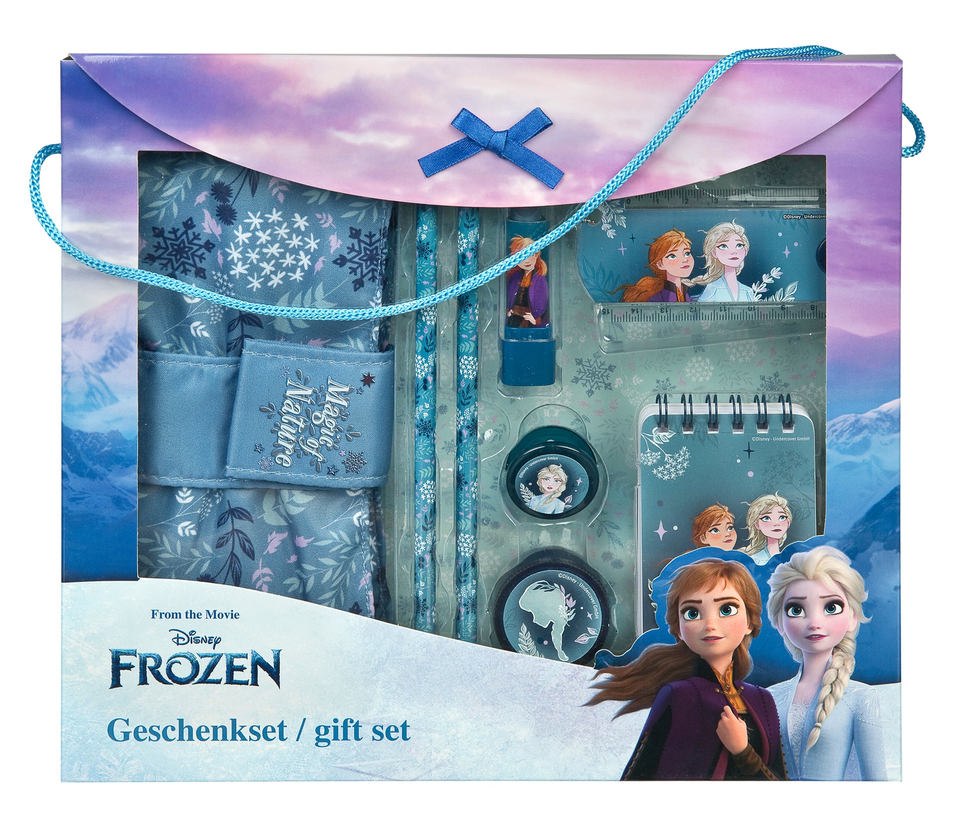 Undercover Frozen – Etui, gefüllt (8-teilig), 25,5 × 4 × 28,5 cm