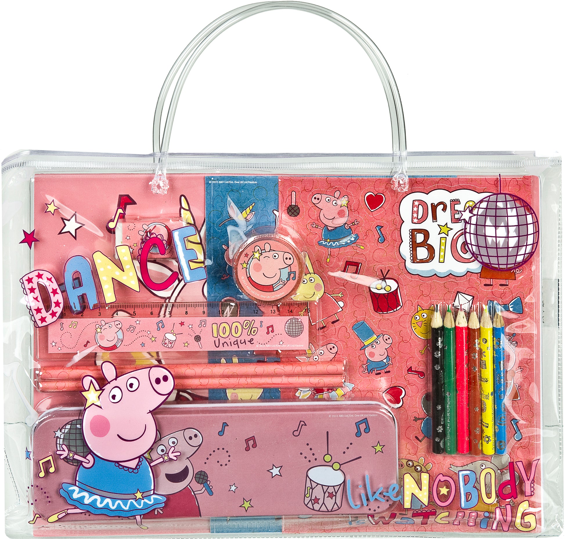 Undercover Bastelset – Peppa Pig – 33,5 × 23 × 3 cm – 20-teilig