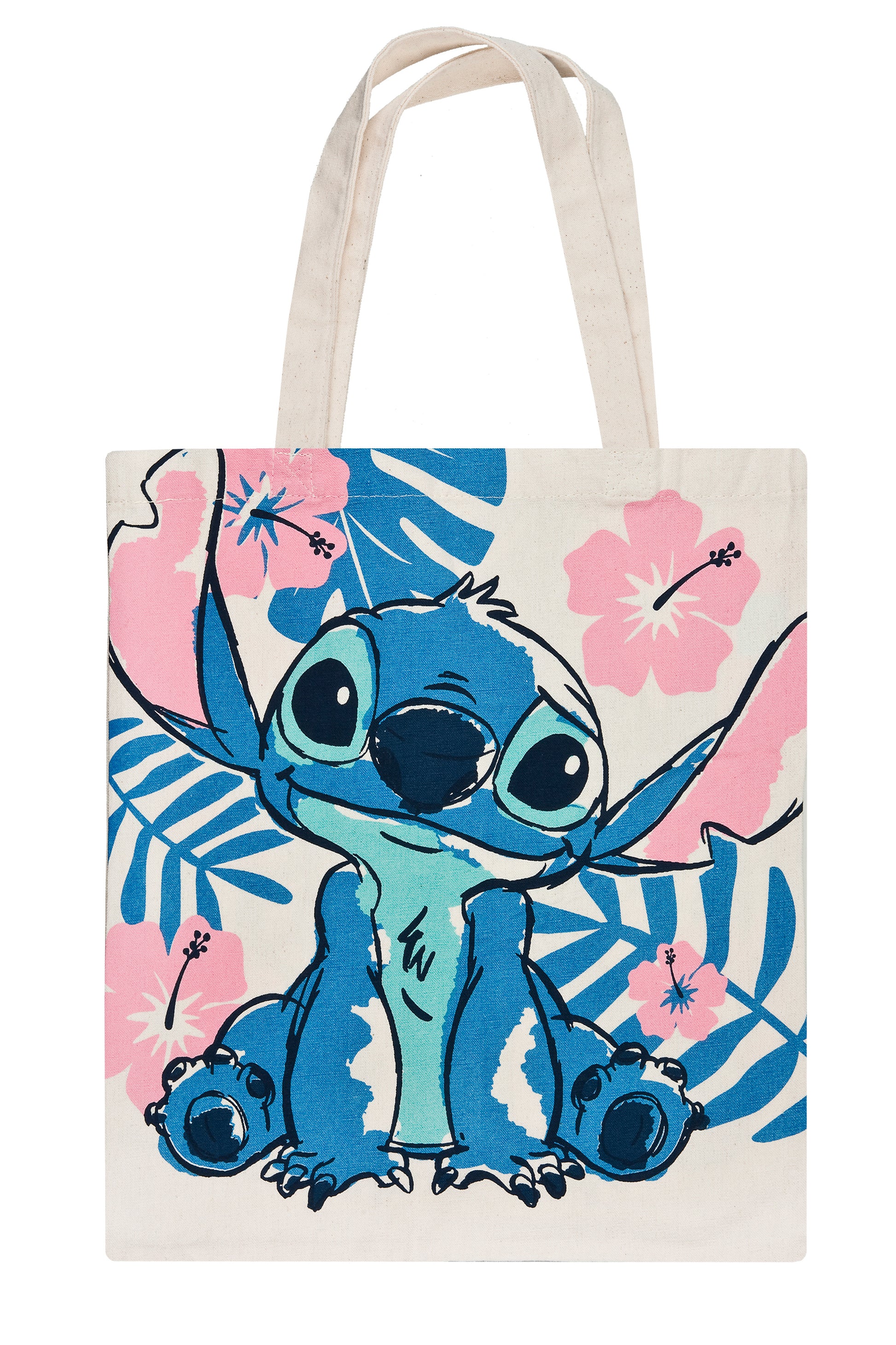 Undercover Stofftasche, Baumwolle, Motiv Lilo & Stitch, 470×470×20 mm