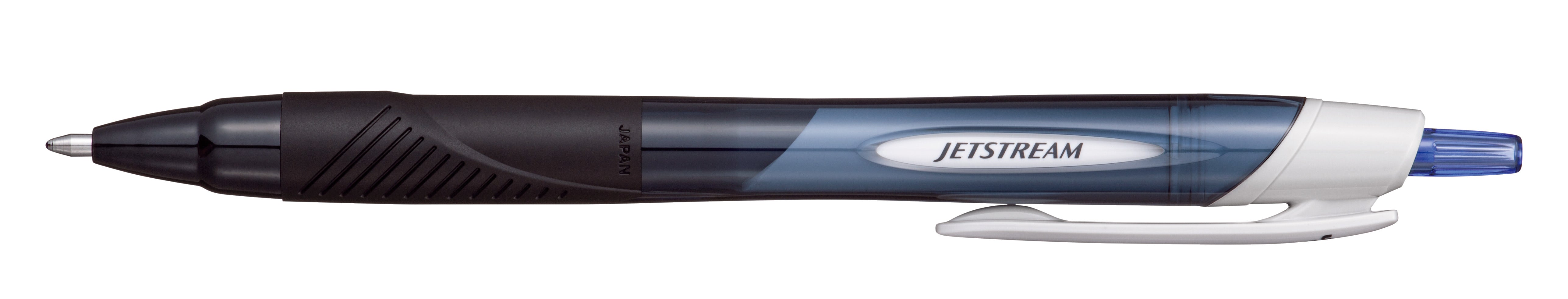 Uni-Ball Jetstream Sport Eco SXN-150E Kugelschreiber – Blau, Spitze 1,0 mm, Druckmechanik, recycelt, nachfüllbar