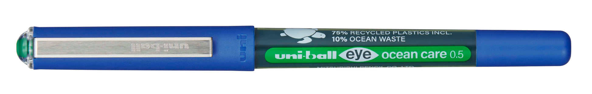 Uni-Ball Ocean Care UB-150ROP – Tintenroller, 0,5 mm, grün