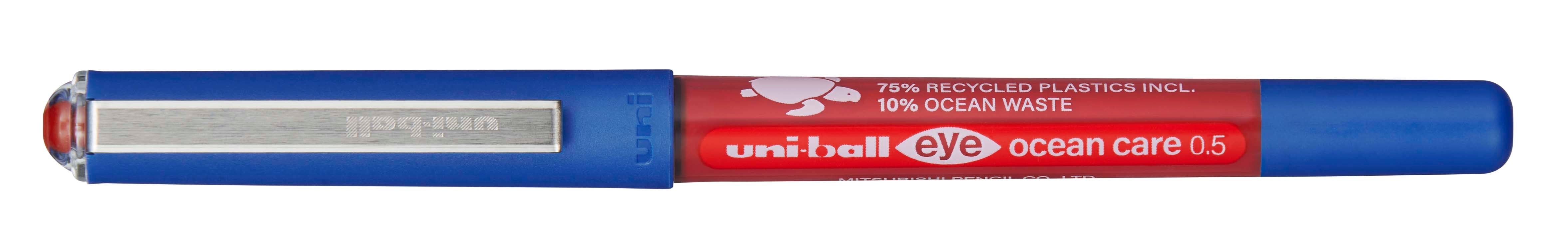 Uni-Ball Ocean Care Tintenroller – 0,5 mm – Rot
