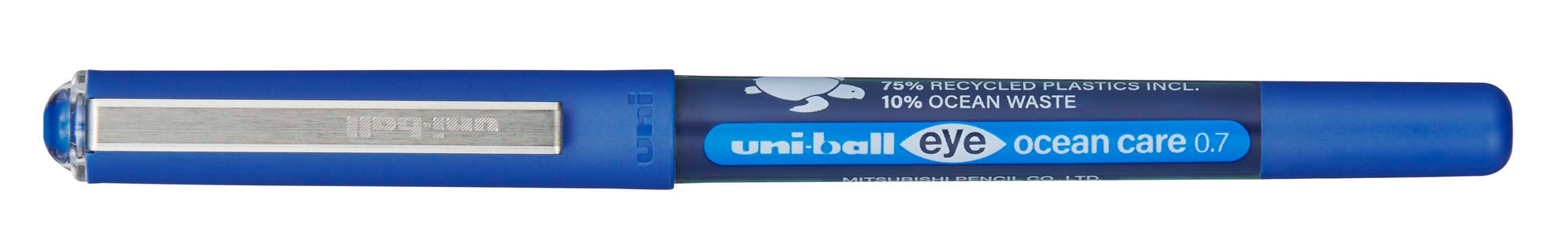 Uni-Ball Ocean Care UB-157ROP – Tintenroller, 0,7 mm, Blau, Kunststoff