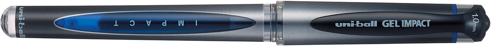 Uni-Ball Gel-Impact UM-153S Gelschreiber – Blau, Spitze 1,0 mm, dokumentenecht, wasserfest, nachfüllbar