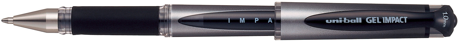 Uni-Ball Gel-Impact UM-153S Gelschreiber – schwarz, Spitze 1 mm, dokumentenecht, wasserfest, nachfüllbar