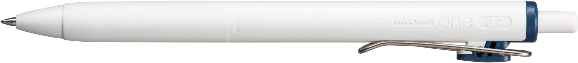 Uni-Ball ONE Gelschreiber – Blau/Schwarz, Spitze 0,7 mm, wasserfest