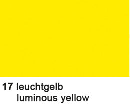 Ursus Plakatkarton – 48 × 68,5 cm – 380 g/m² – leuchtgelb, einseitig gestrichen