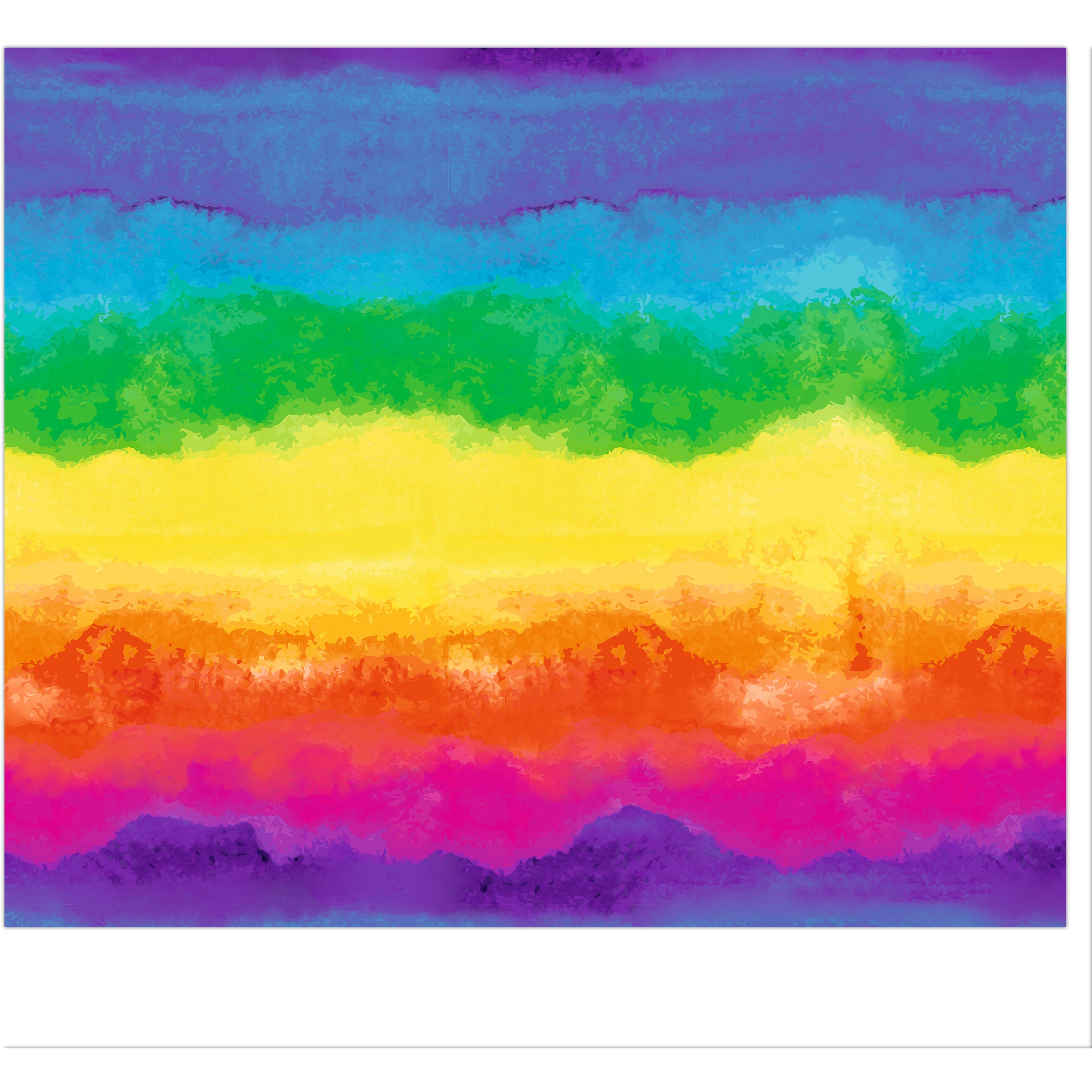 Ursus Fotokarton – 50 × 68,5 cm, Regenbogen Aquarell, 300 g/m²