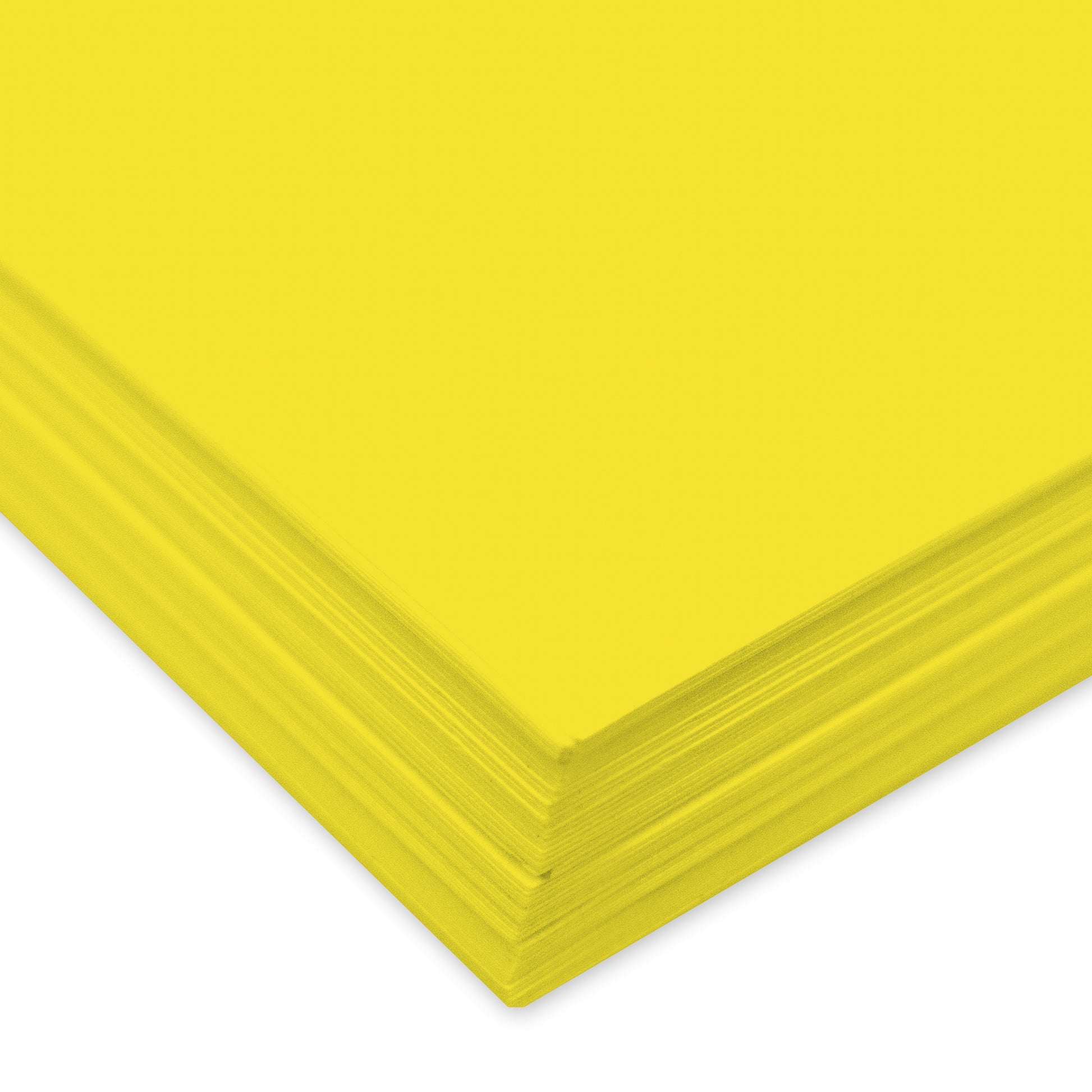 Ursus Tonzeichenpapier – A3, 130 g/m², Zitronengelb, 100 Blatt