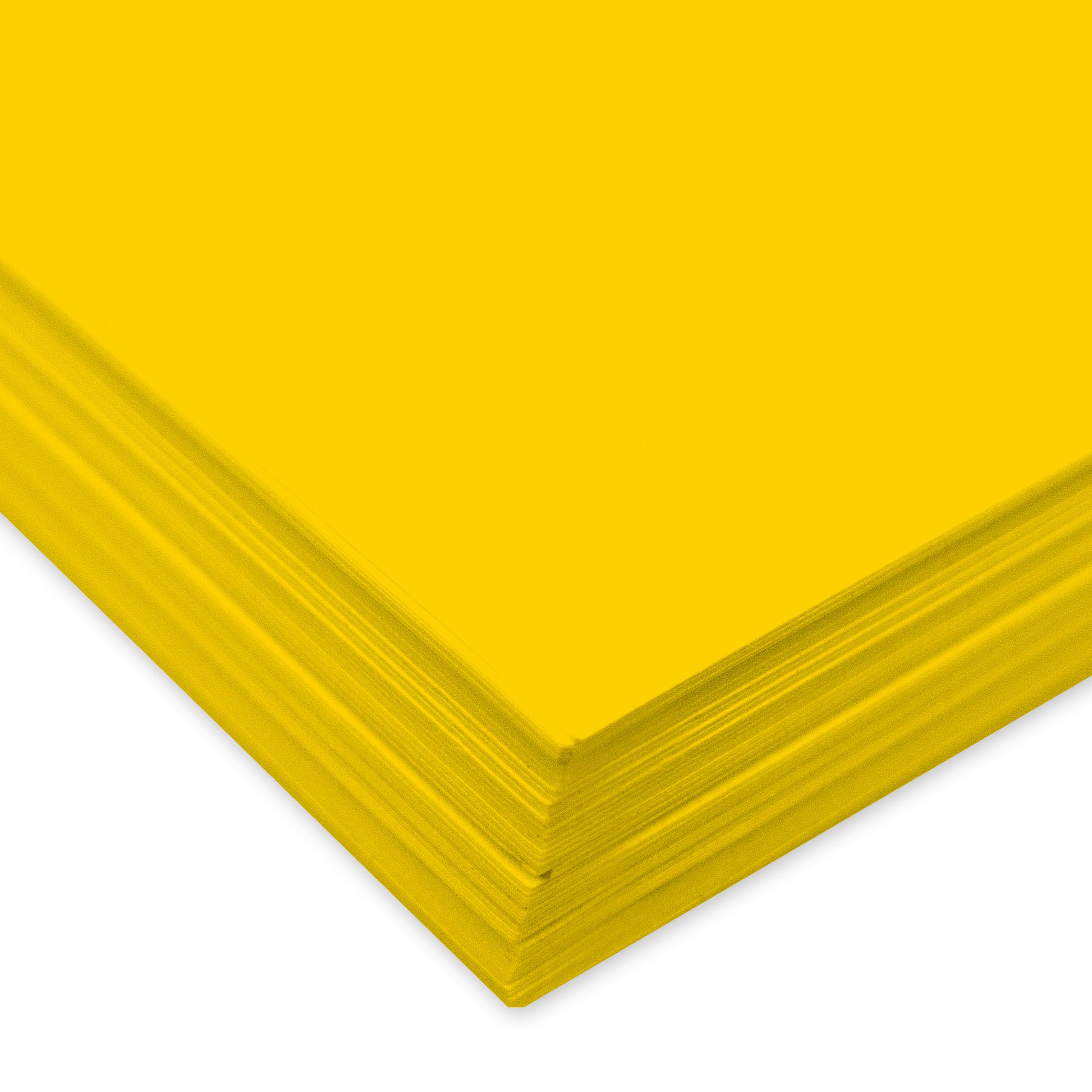 Ursus Tonzeichenpapier – A3, 130 g/m², Sonnengelb, 100 Blatt
