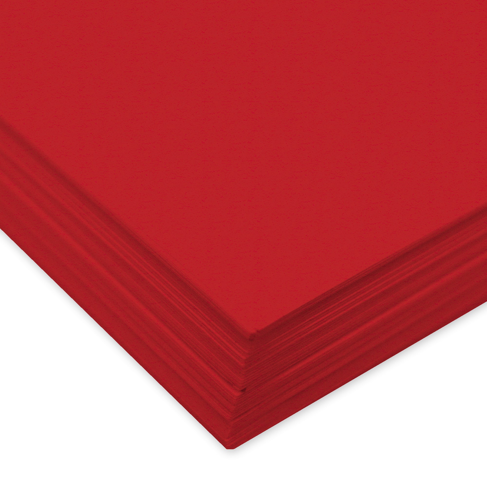 Ursus Tonzeichenpapier – A3, 130 g/m², tulpenrot, 100 Blatt