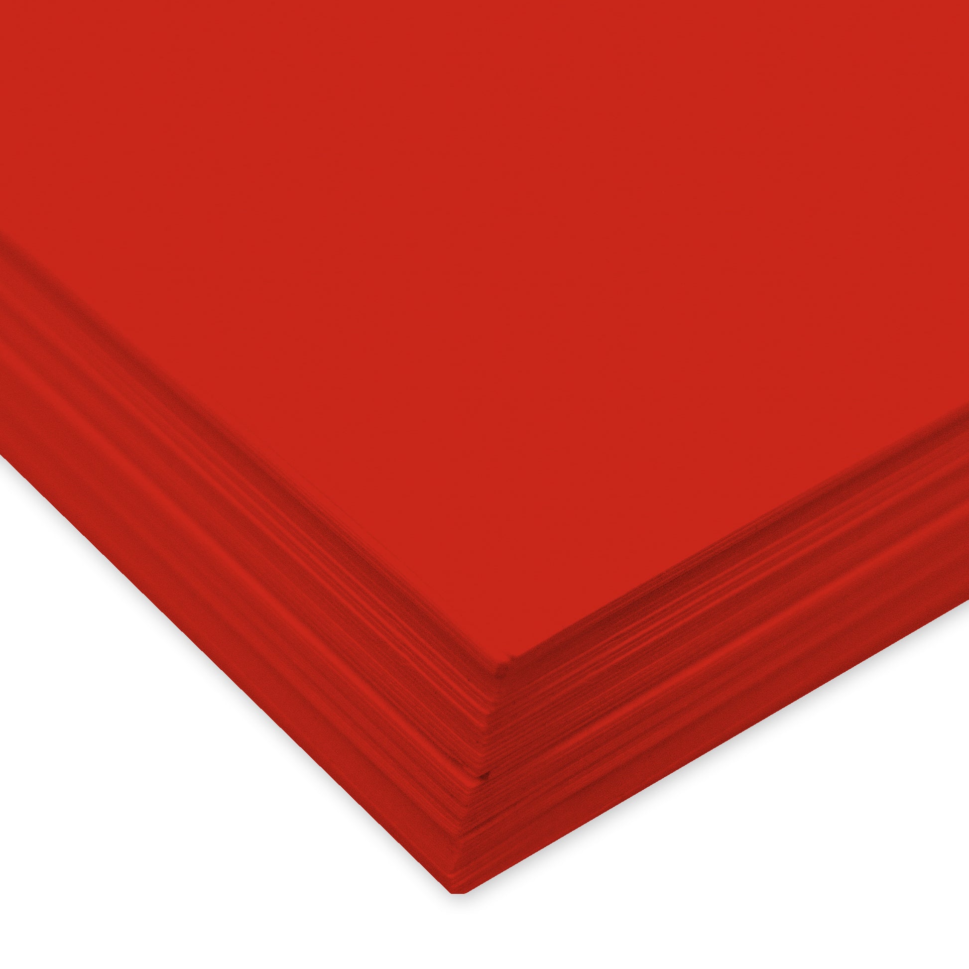 Ursus Tonzeichenpapier – A3, 130 g/m², rubinrot, 100 Blatt