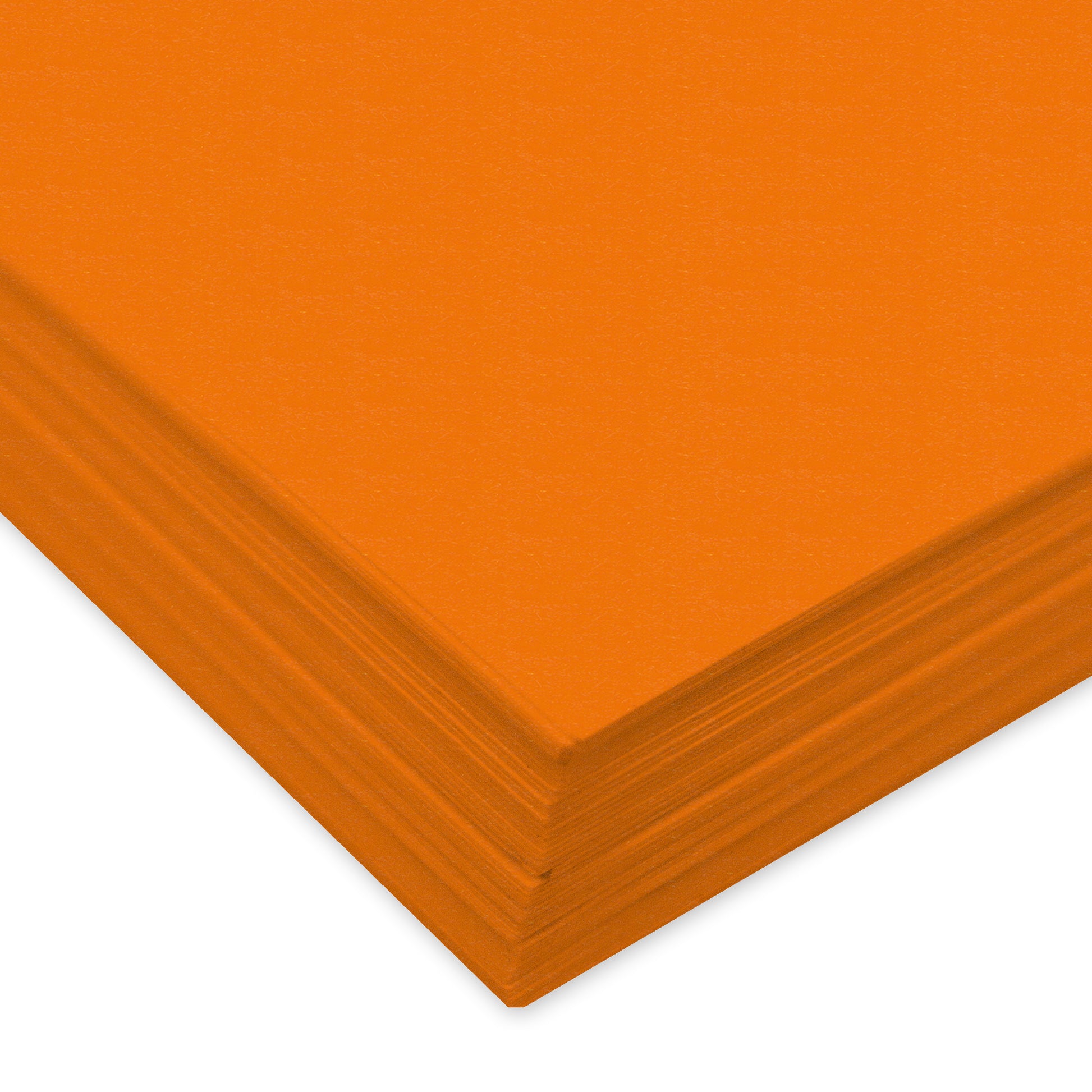 Ursus Tonzeichenpapier – A3, 130 g/m², hellorange, 100 Blatt, zum Zeichnen, Malen, Basteln
