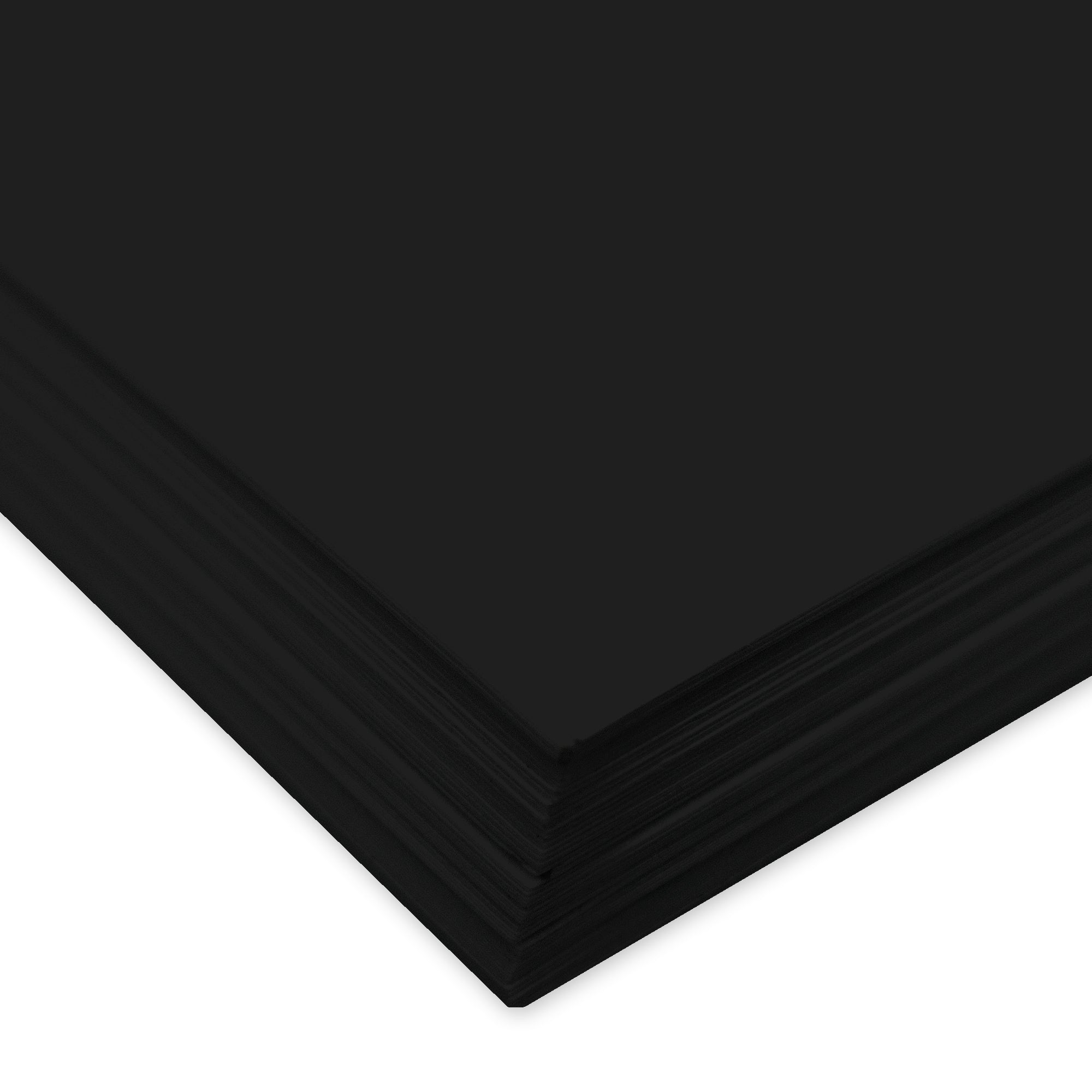 Ursus Tonzeichenpapier – A3, 130 g/m², schwarz, 100 Blatt