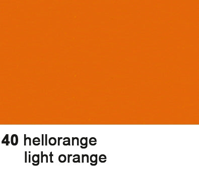 Ursus Tonzeichenpapier – 50 × 70 cm, 130 g/m², hellorange